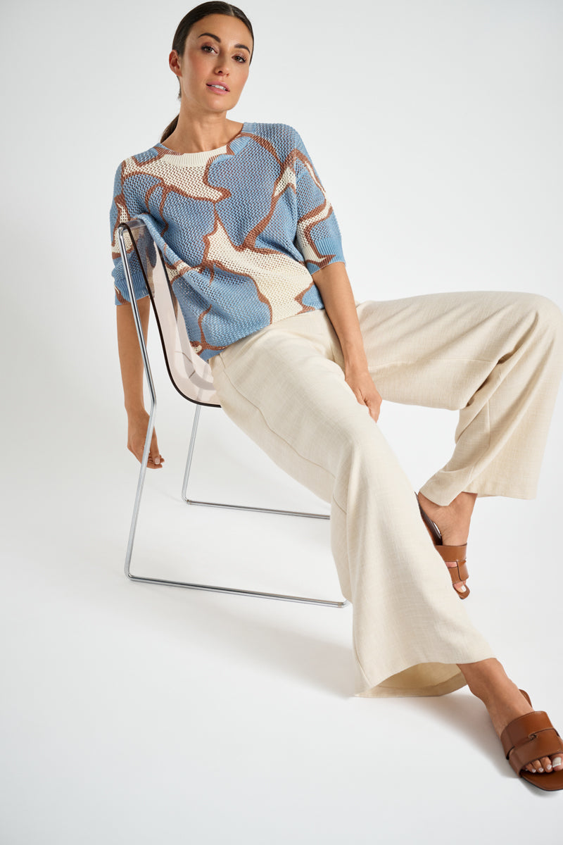 Pull Blauw Marie Mero ( Pu83/Jea+Cog )