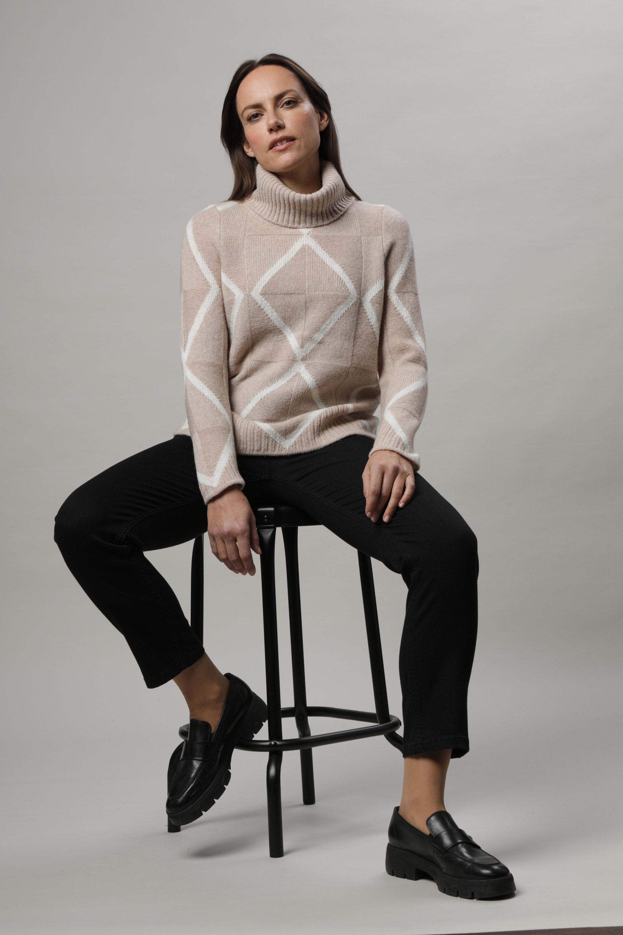 Pull Beige Gollehaug ( 11045/141 )