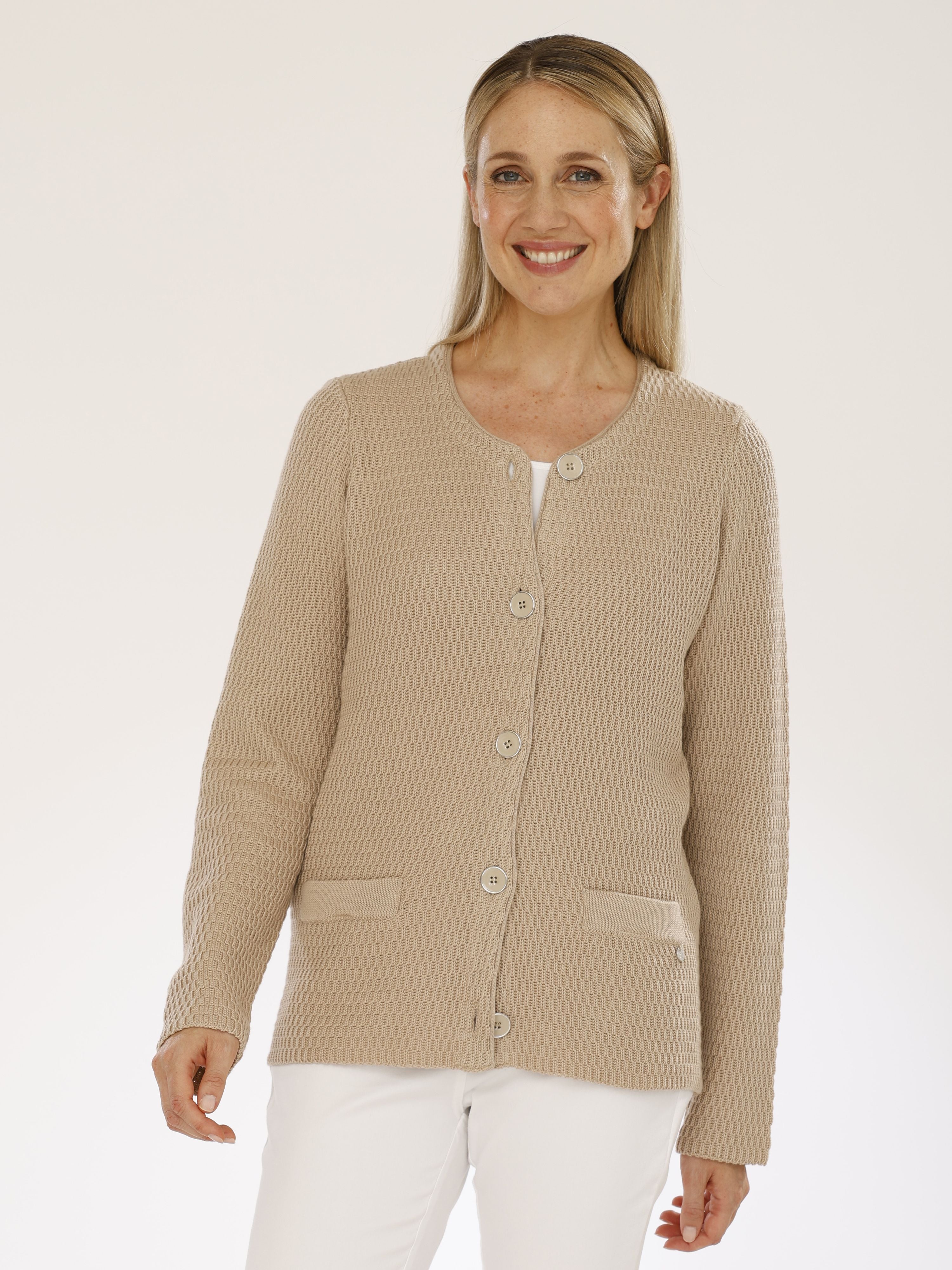 Giletpull Beige Gollehaug ( 12002/153 )