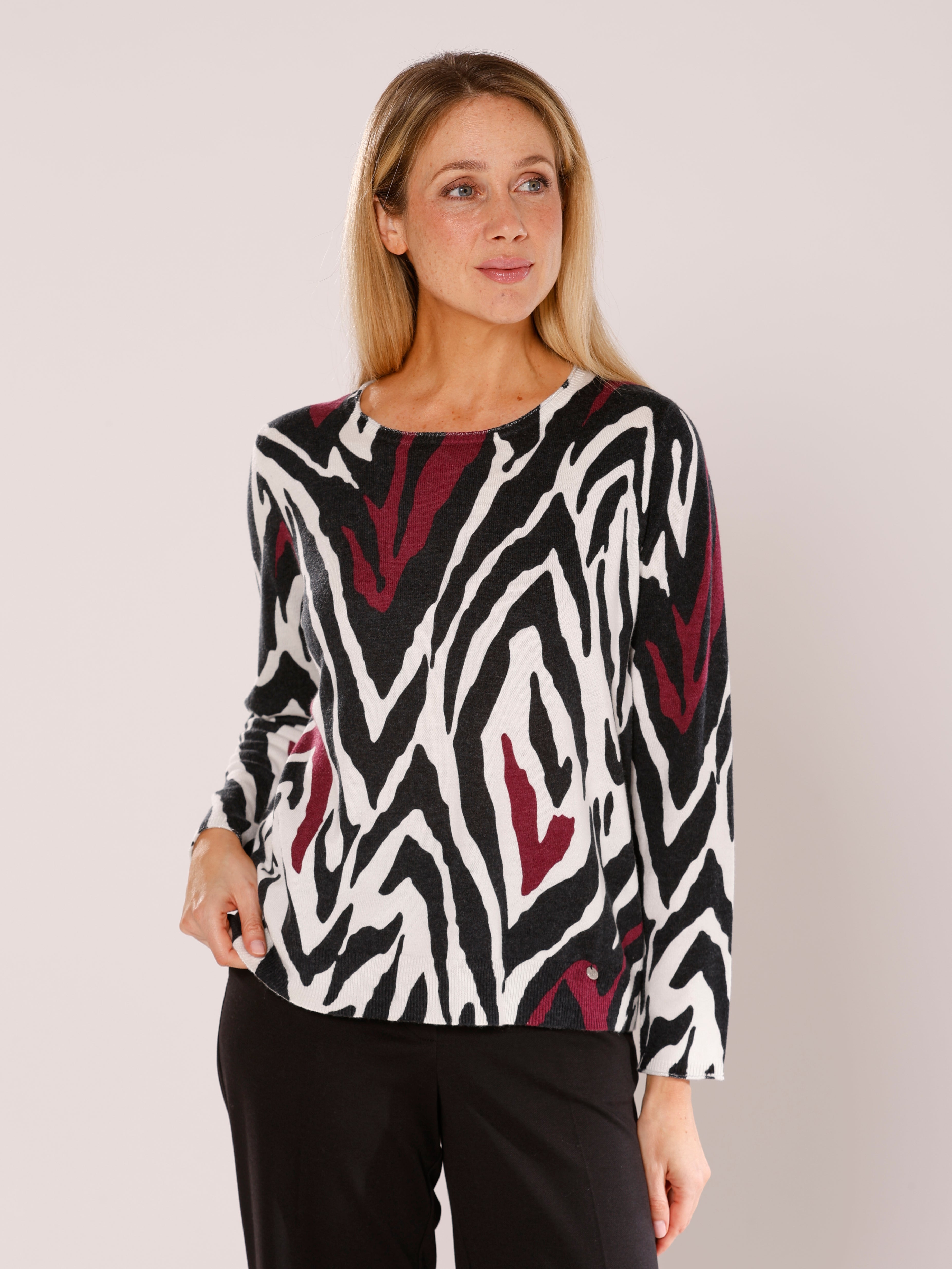 Pull violet Gollehaug ( 11061/999 )