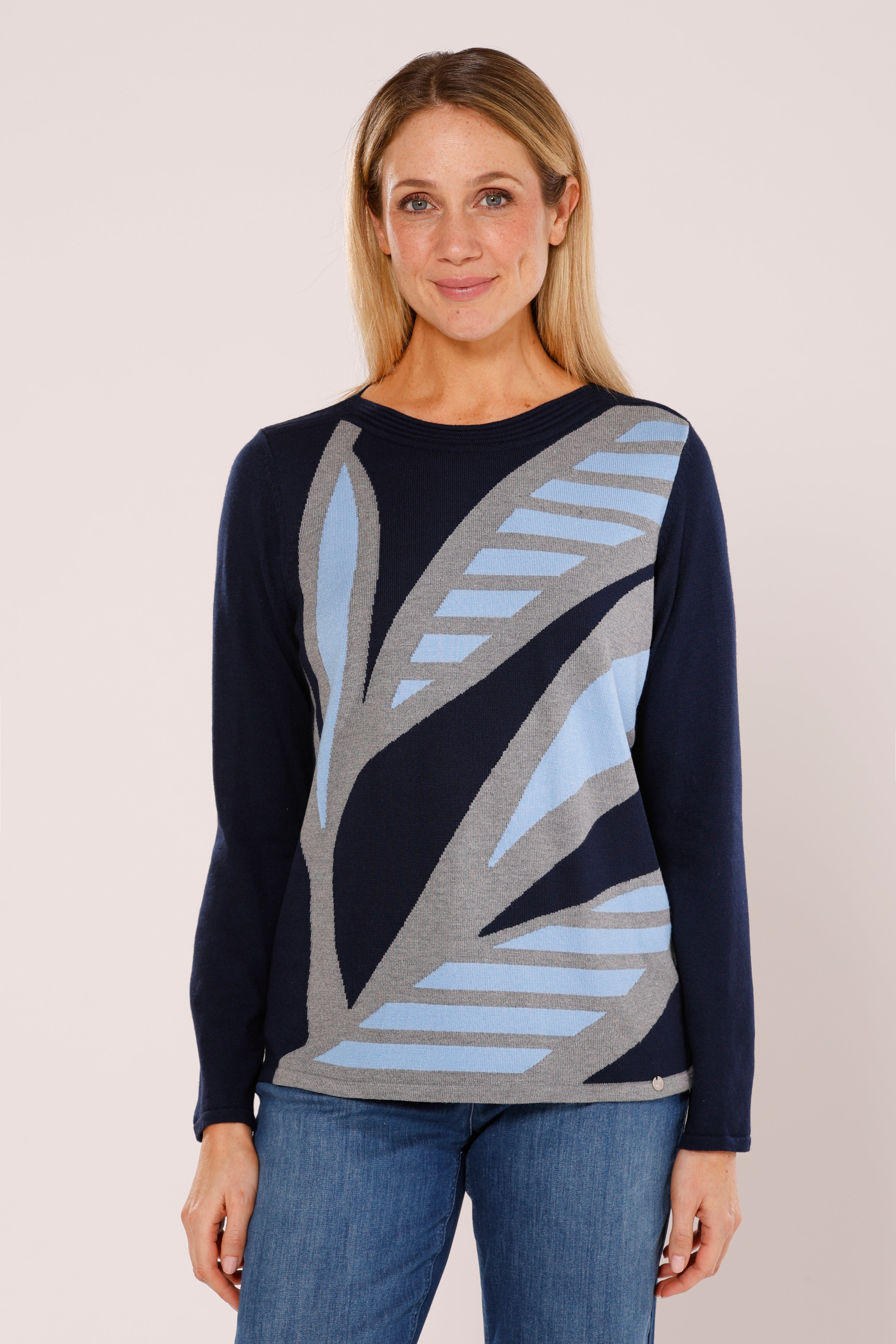 Pull bleu Gollehaug ( 11093/667 )