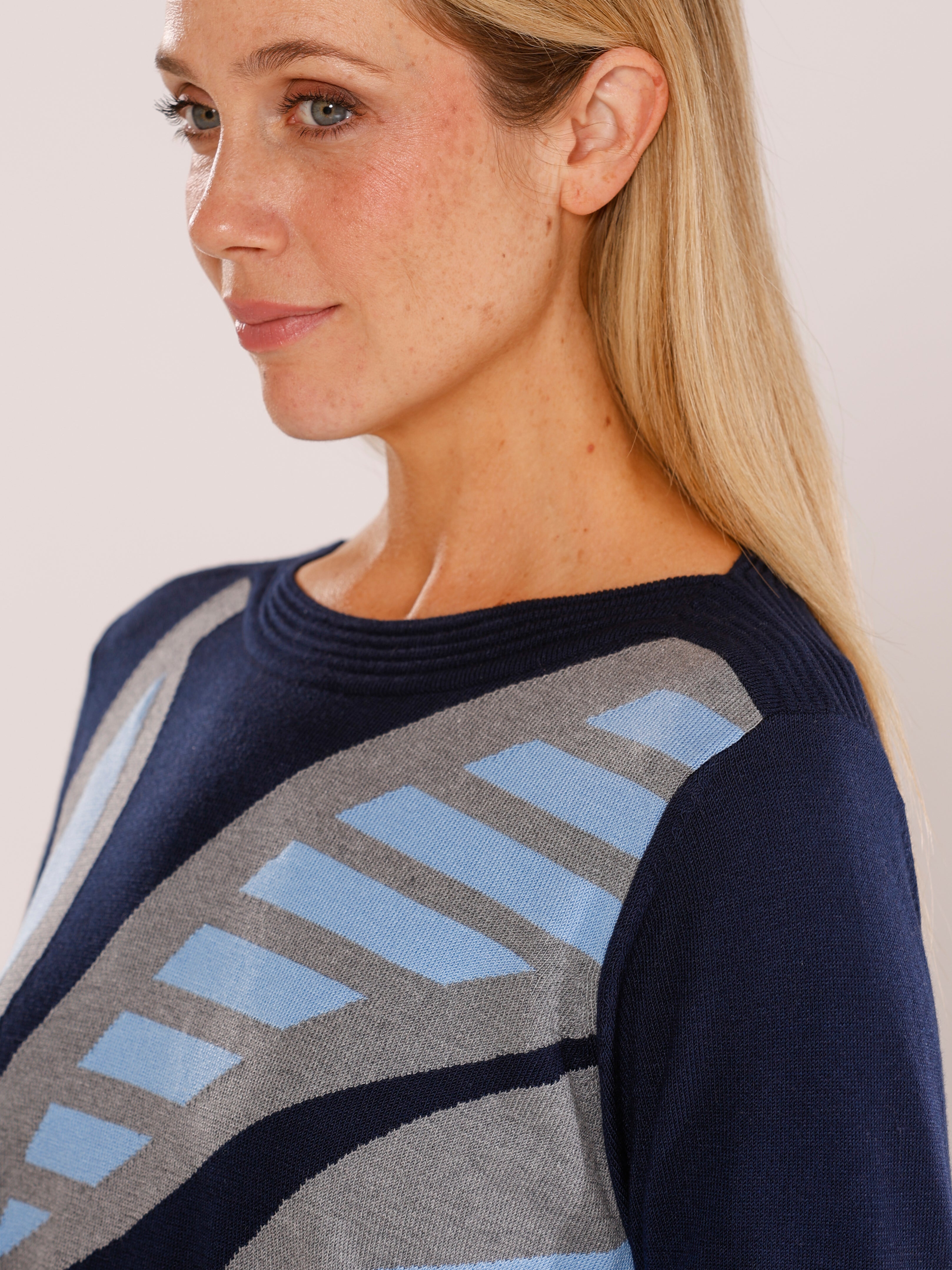 Pull bleu Gollehaug ( 11093/667 )