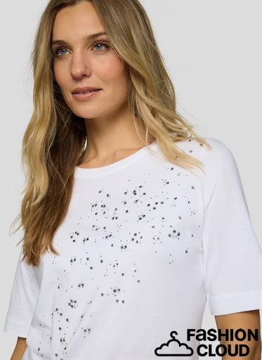 T-shirt blanc Rabe ( 117311/6003 )