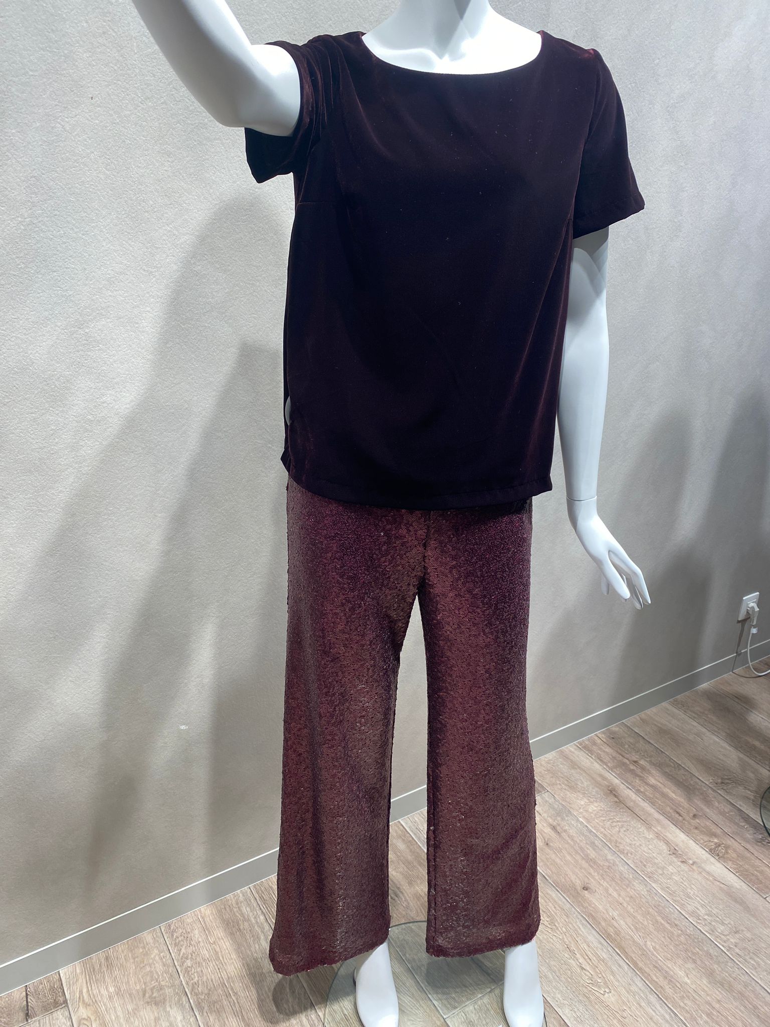 Pantalon Violet Atmos Fashion (9856 Patia/Prune)