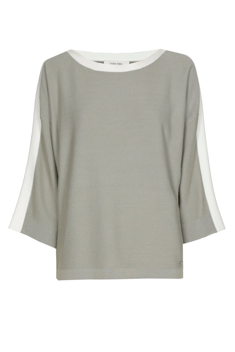 Pull Kaki Marie Mero ( Pu30/Oli+Cre )