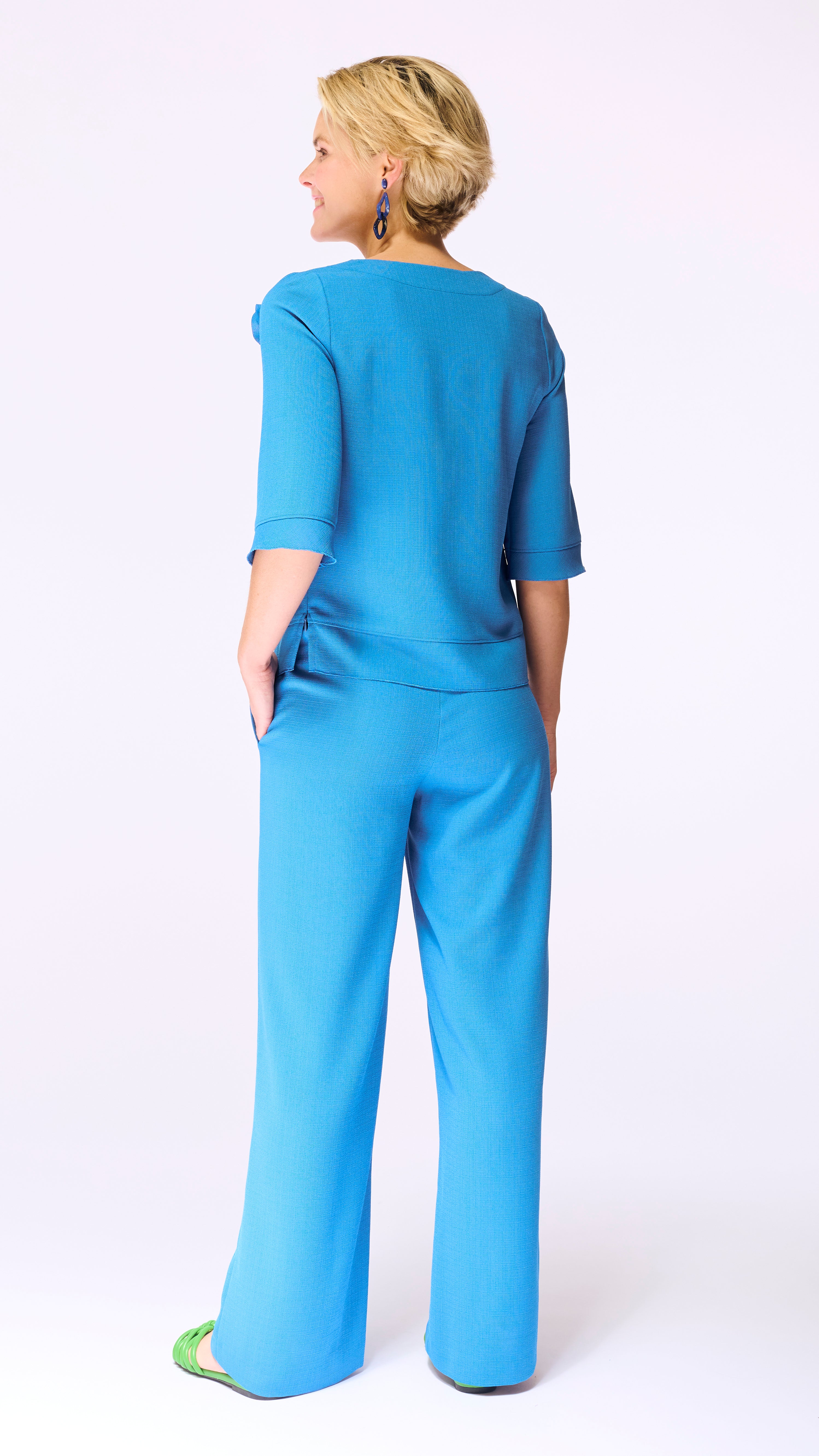 Pantalon bleu Accent Fashion (Glance 18511/Ibizabl)