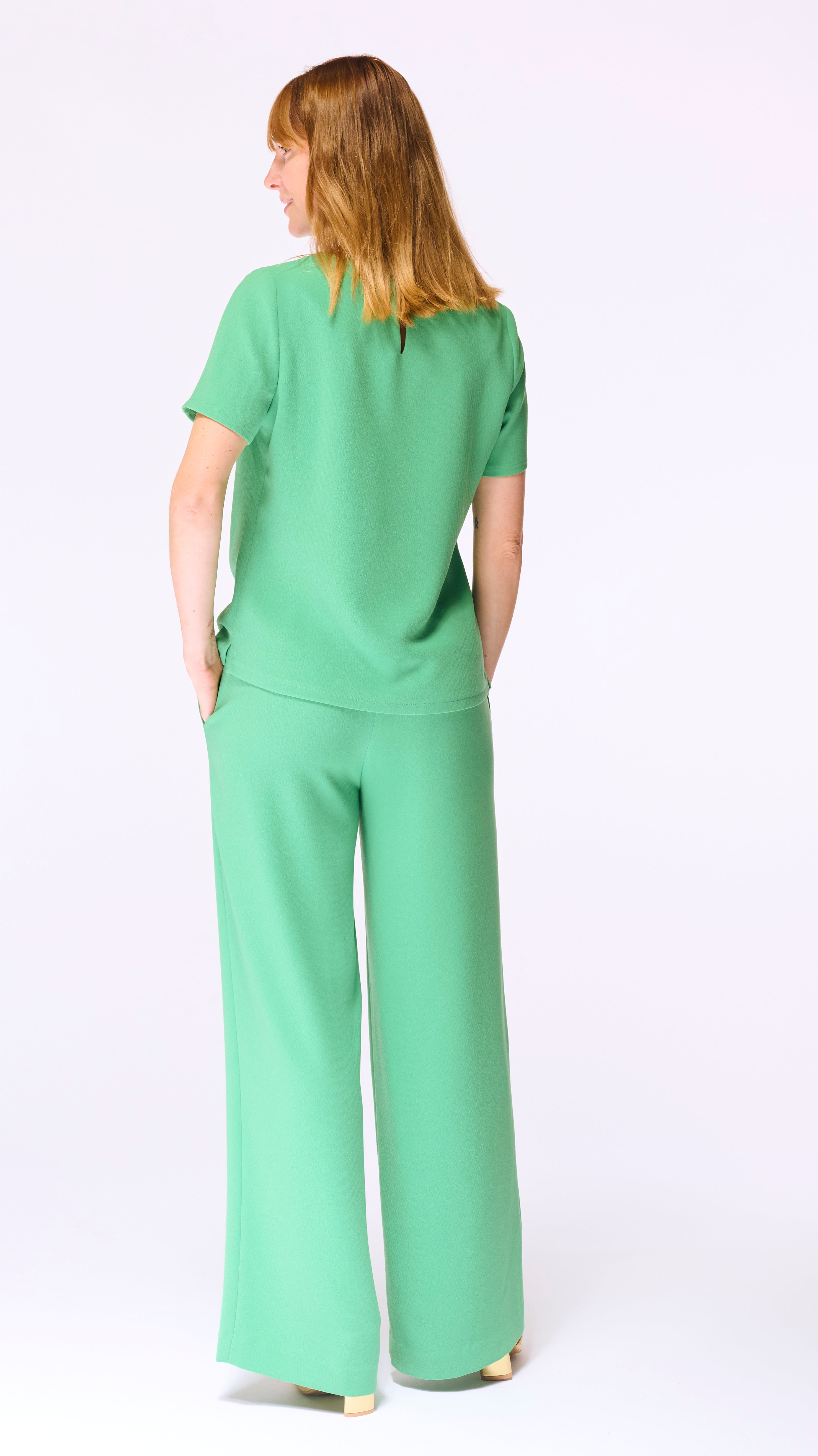 Chemisier vert Accent Fashion (Solar 4725/printemps)