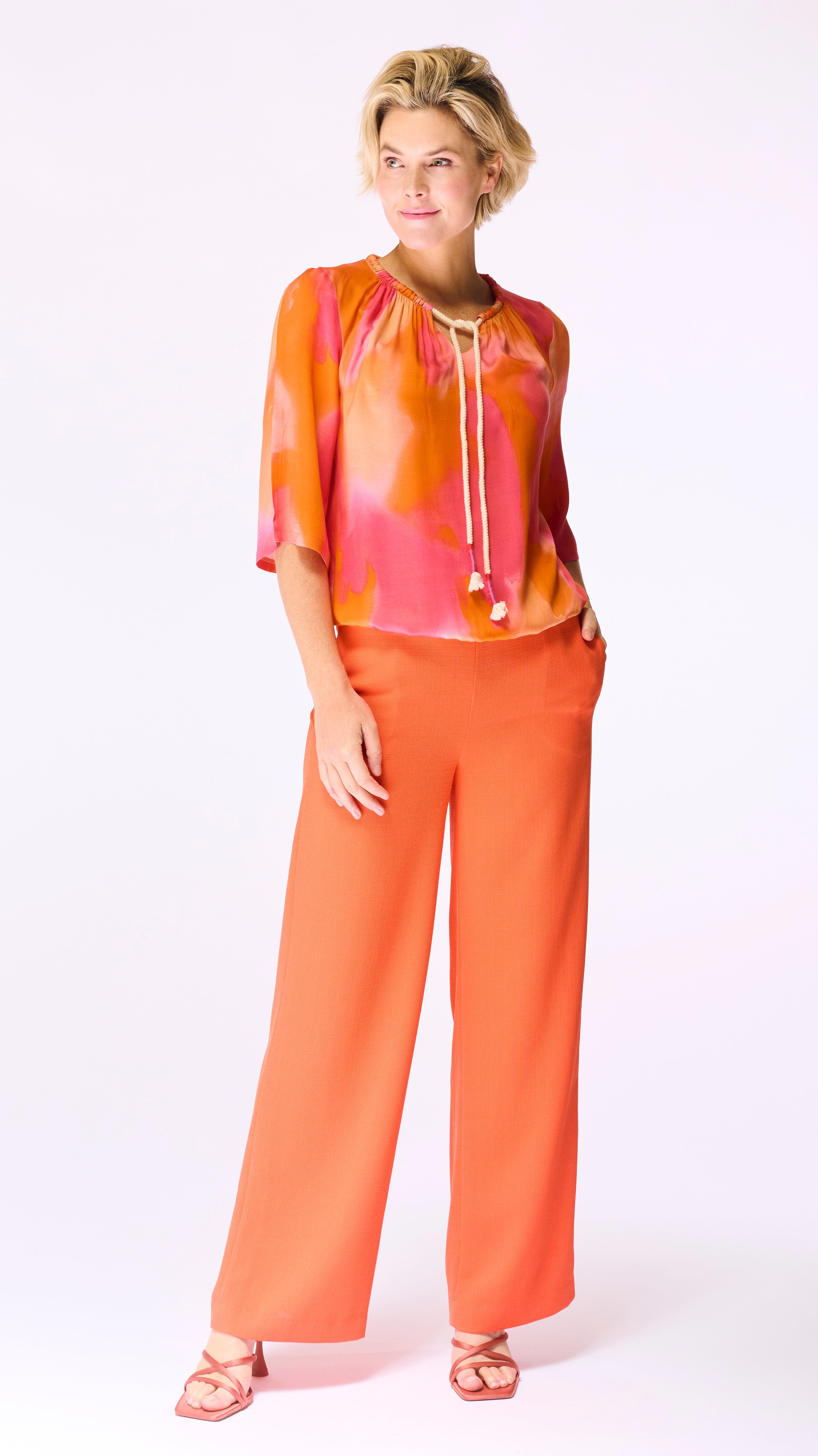 Pantalon Orange Accent Fashion ( Glance 18511/Spritz )