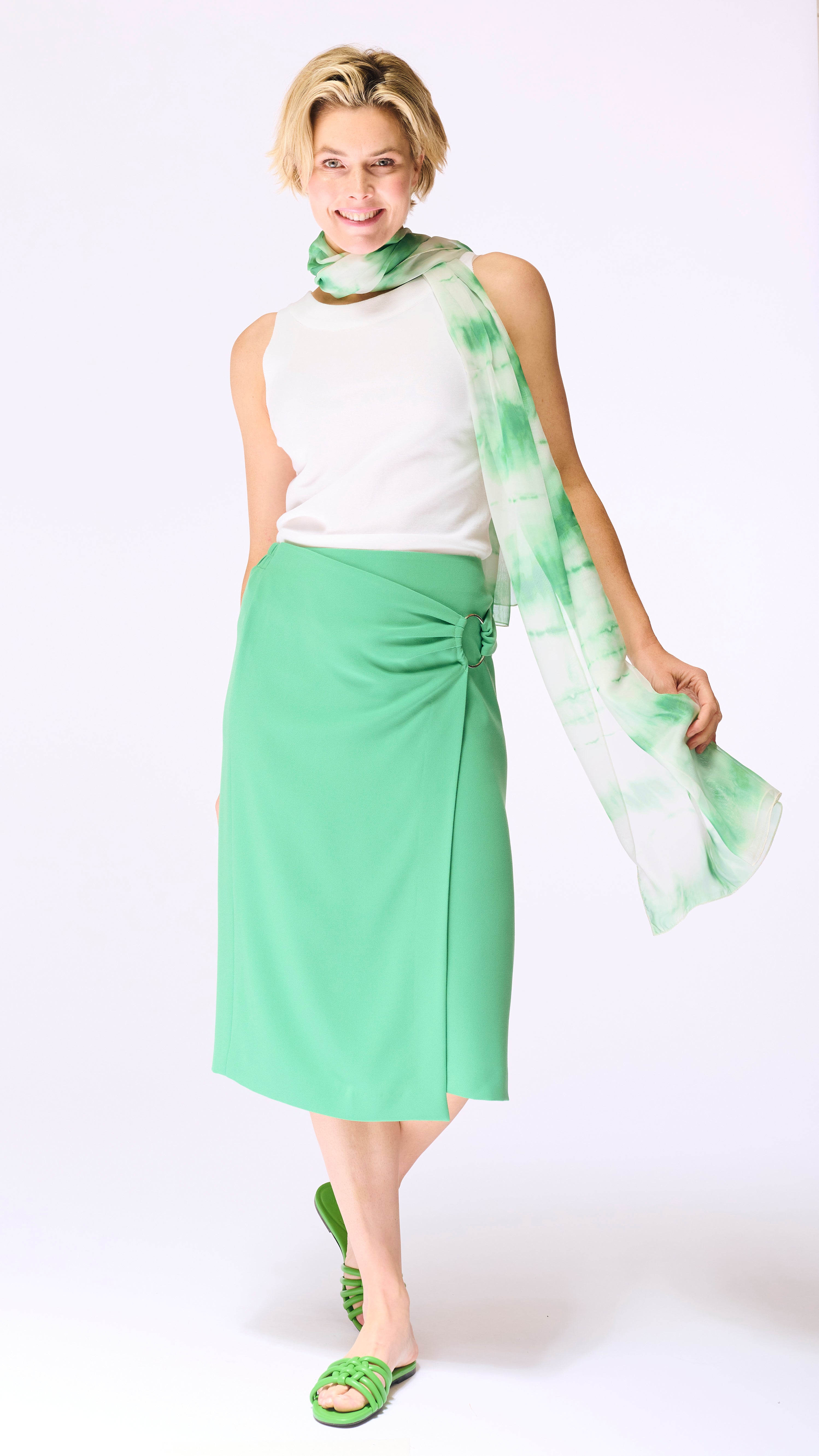 Jupe Green Accent Fashion (Marque 4725/Printemps)