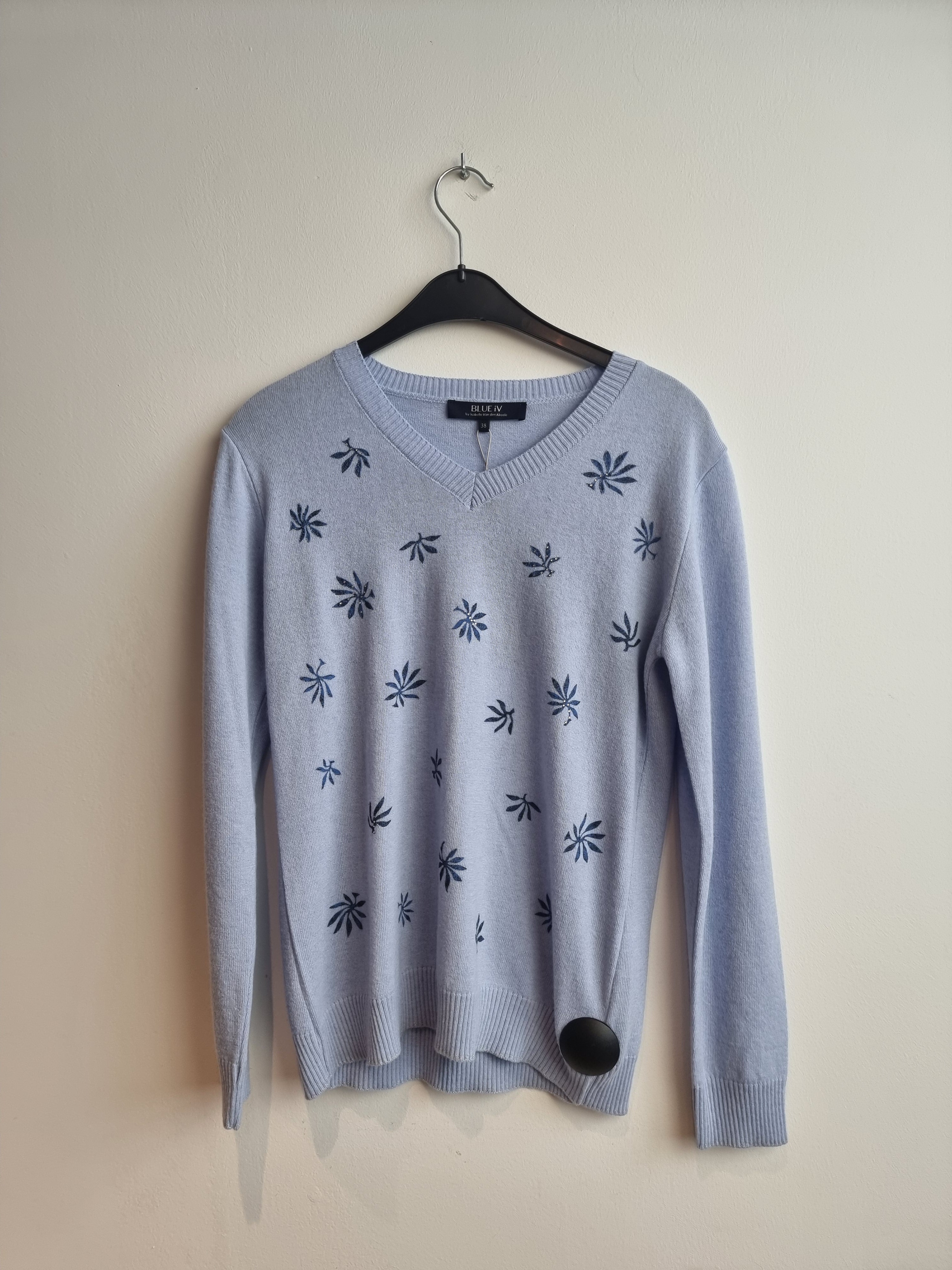 Pull Bleu pâle Bleu Iv ( Cécile/355 )