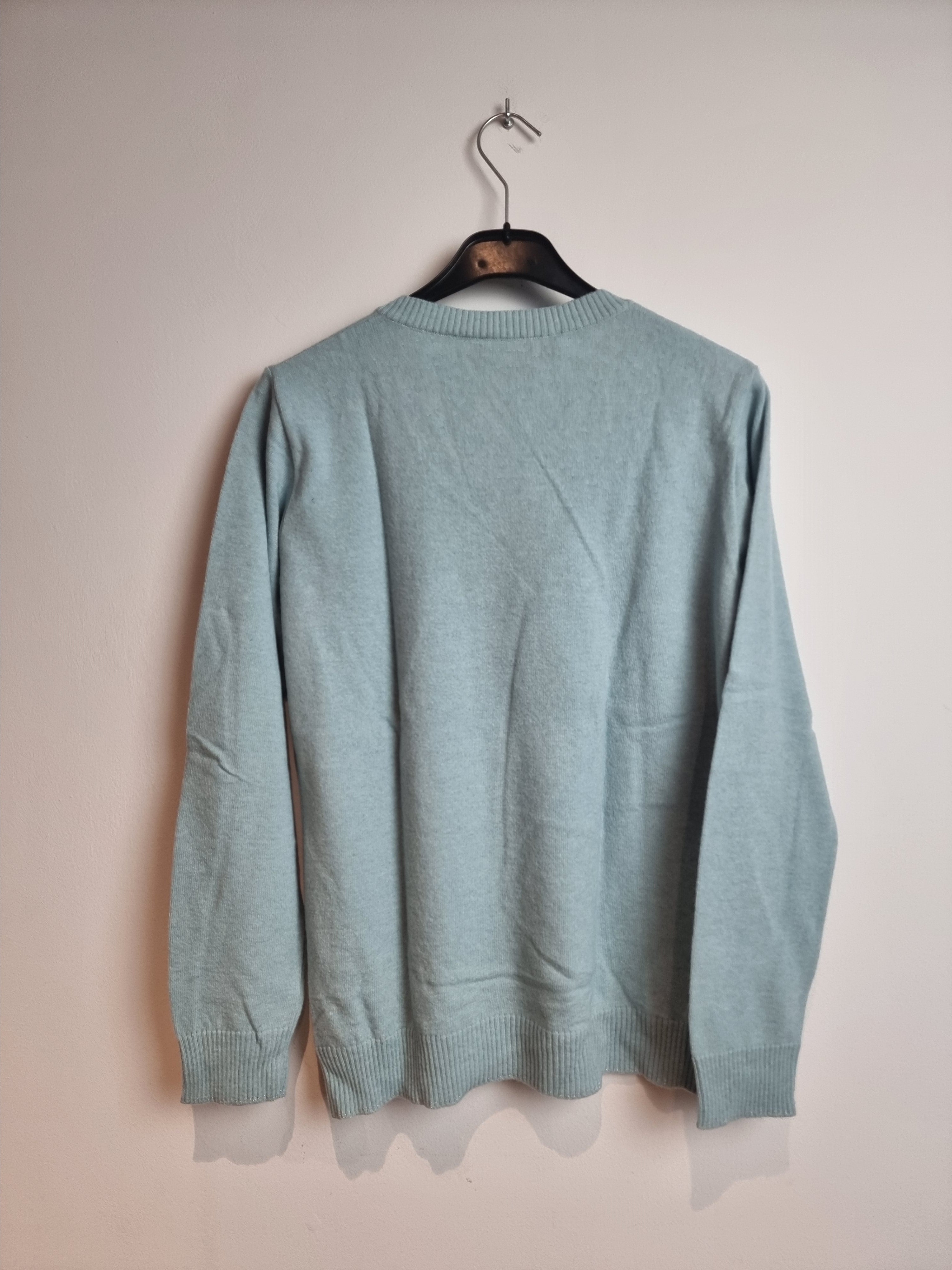 Pull Vert Bleu Iv ( Cécile/395 )