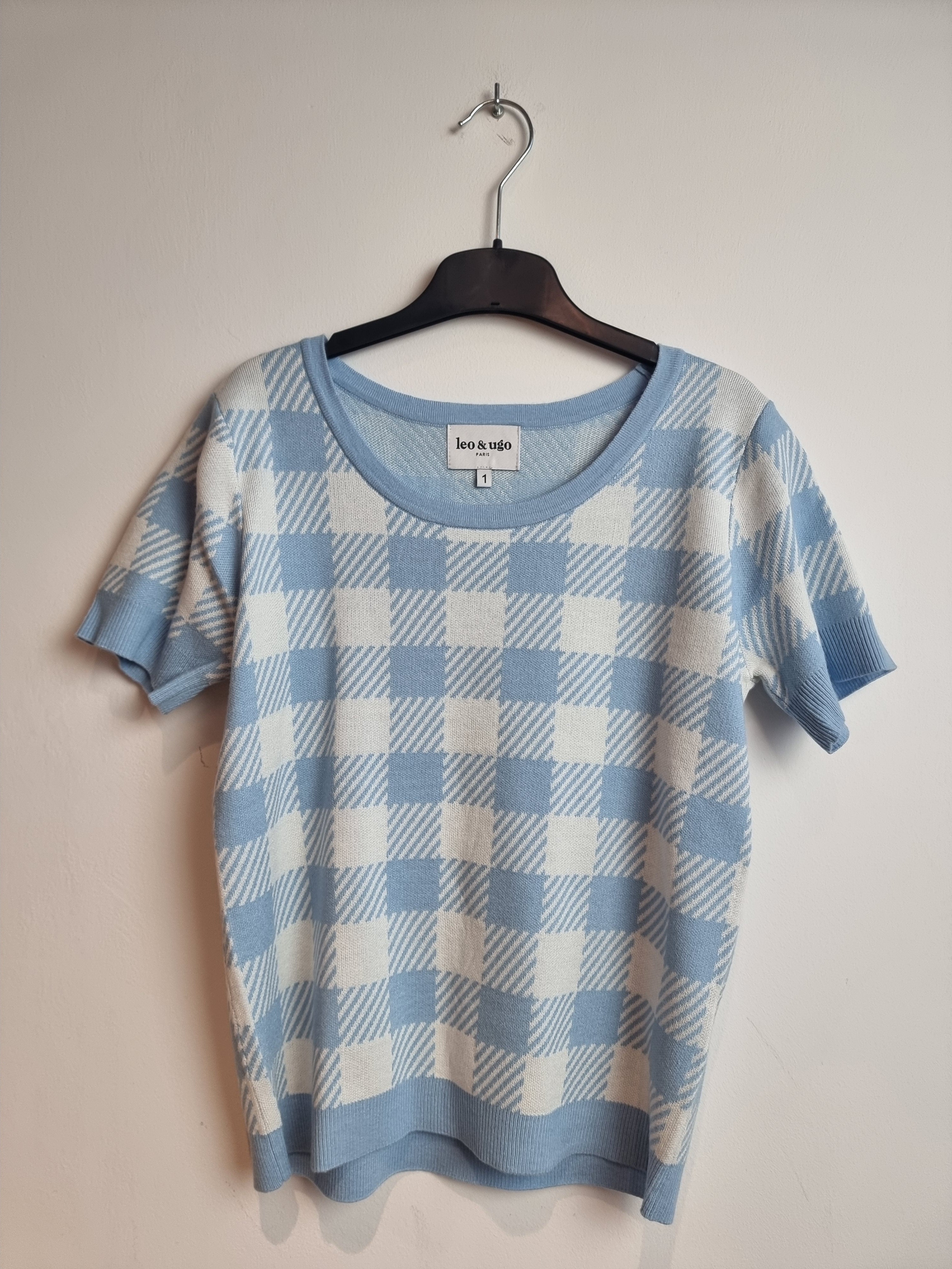 Twinset Bleu Pâle Léo &amp; Ugo ( Awt450/Ligt Bleu Off )