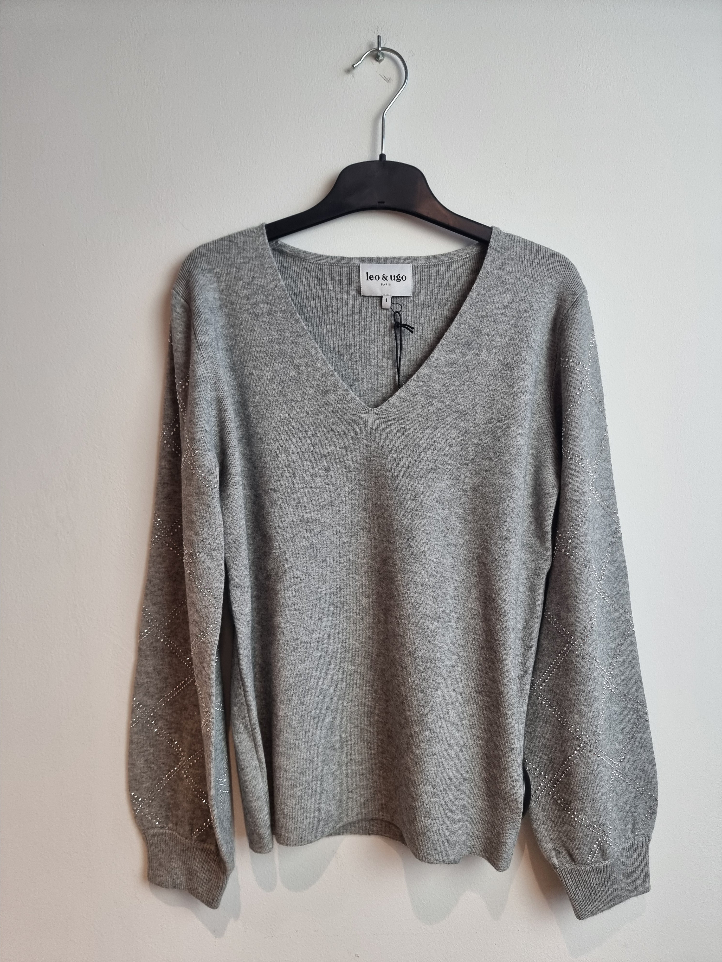 Pull Gris Leo &amp; Ugo (Mw250/Gris)