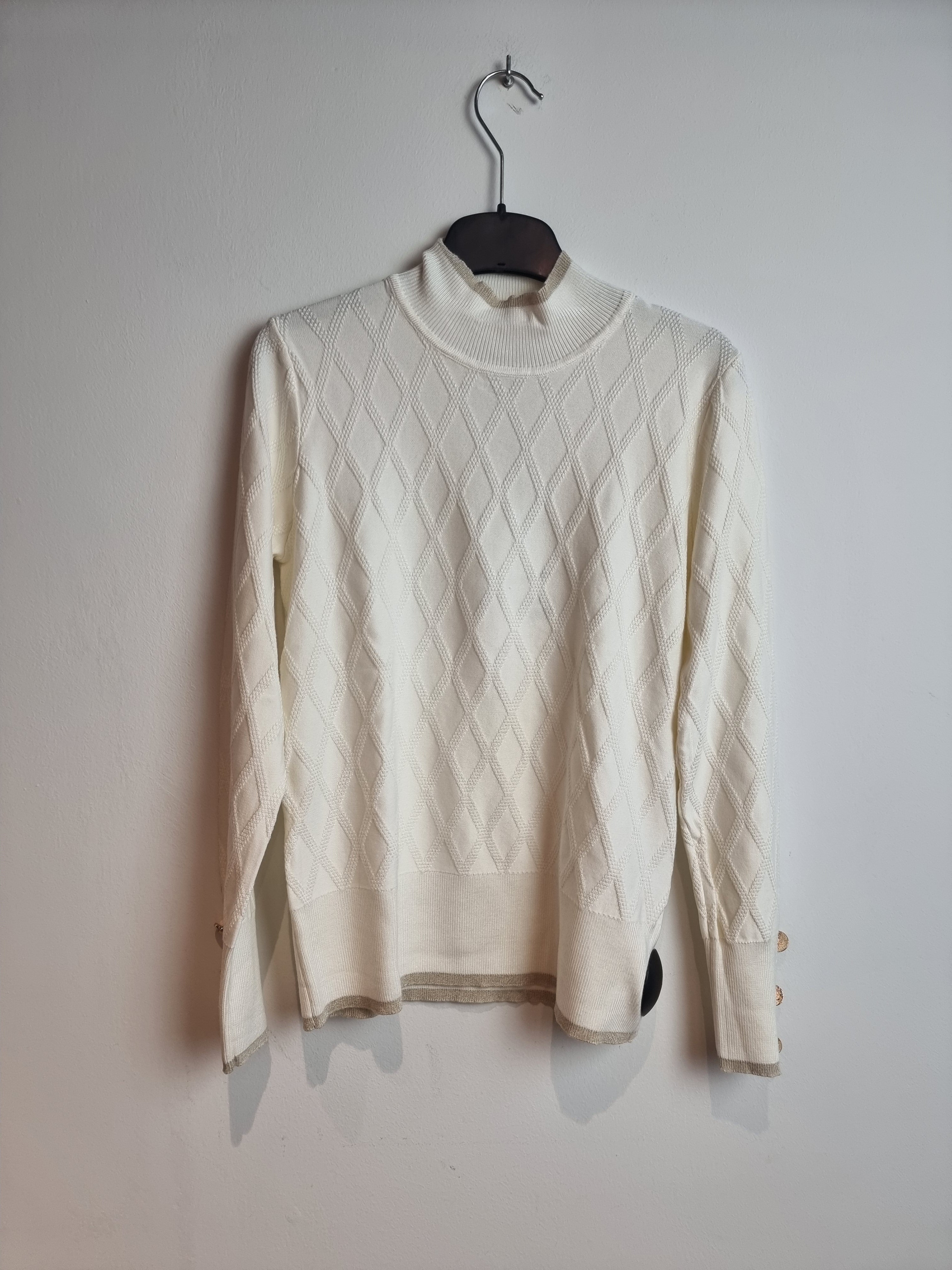 Pull Blanc Leo &amp; Ugo ( Bw535/Offwhite )