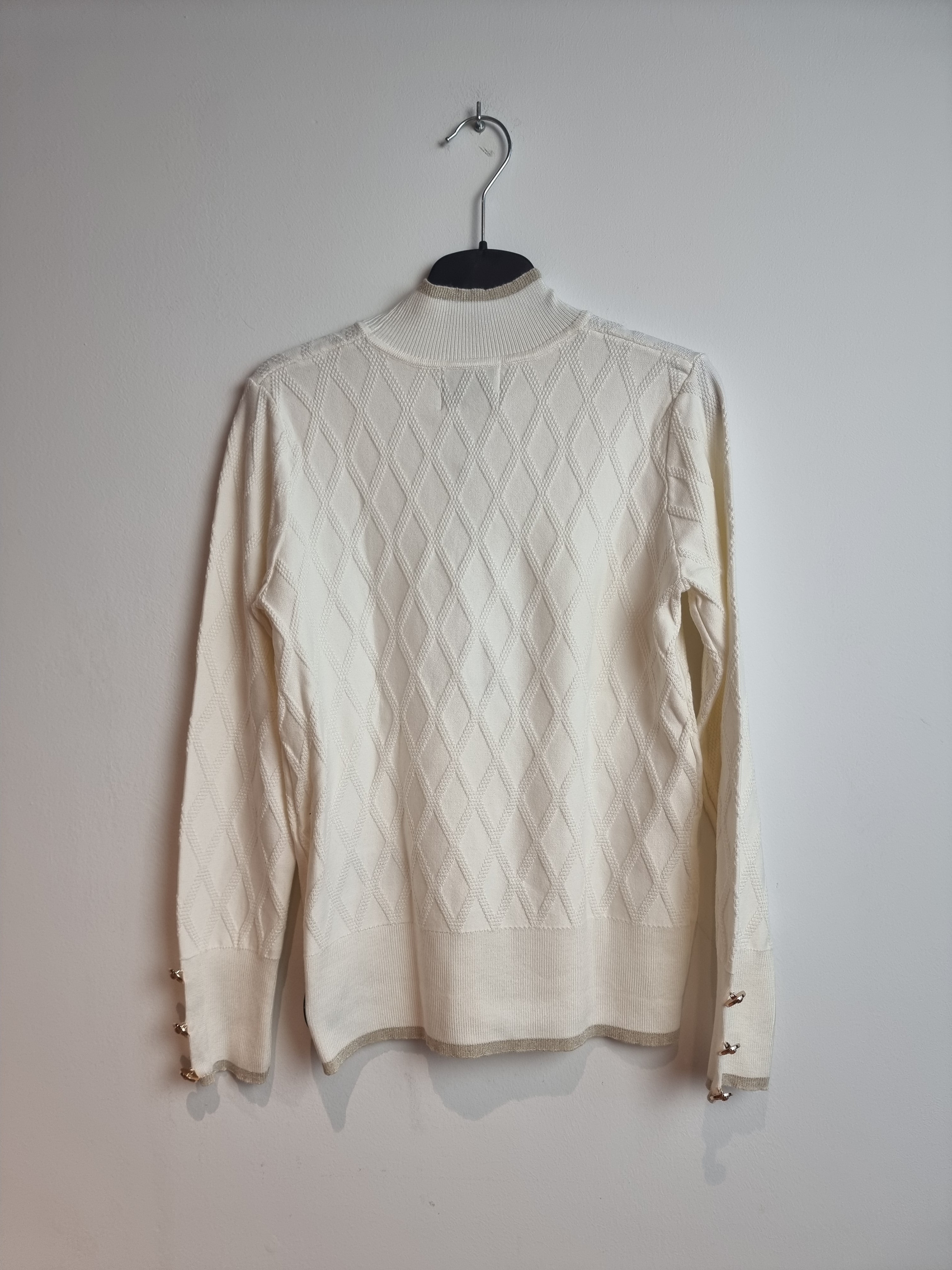 Pull Blanc Leo &amp; Ugo ( Bw535/Offwhite )