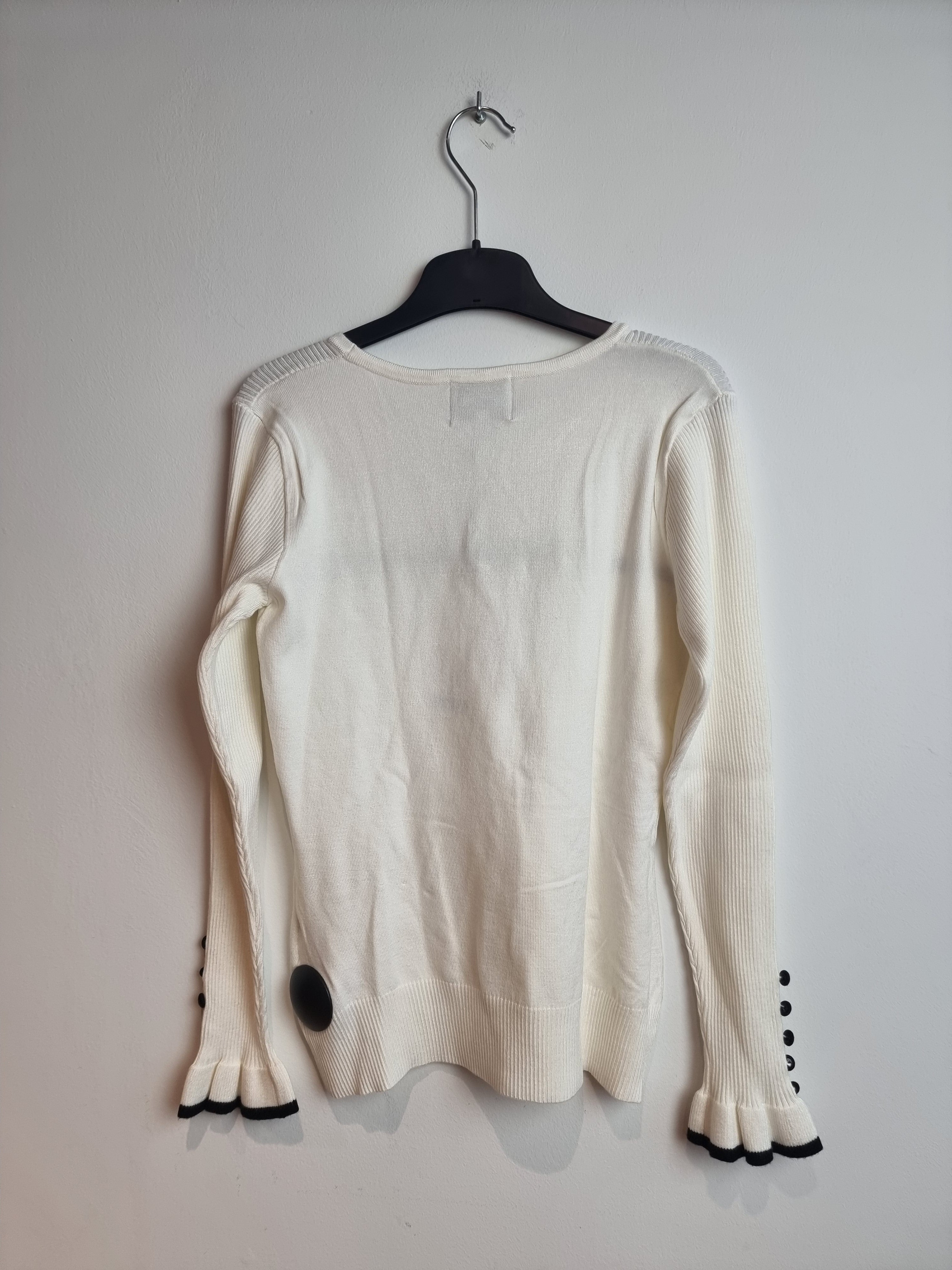 Pull Blanc Leo &amp; Ugo ( Bw513/Offwh Noir )