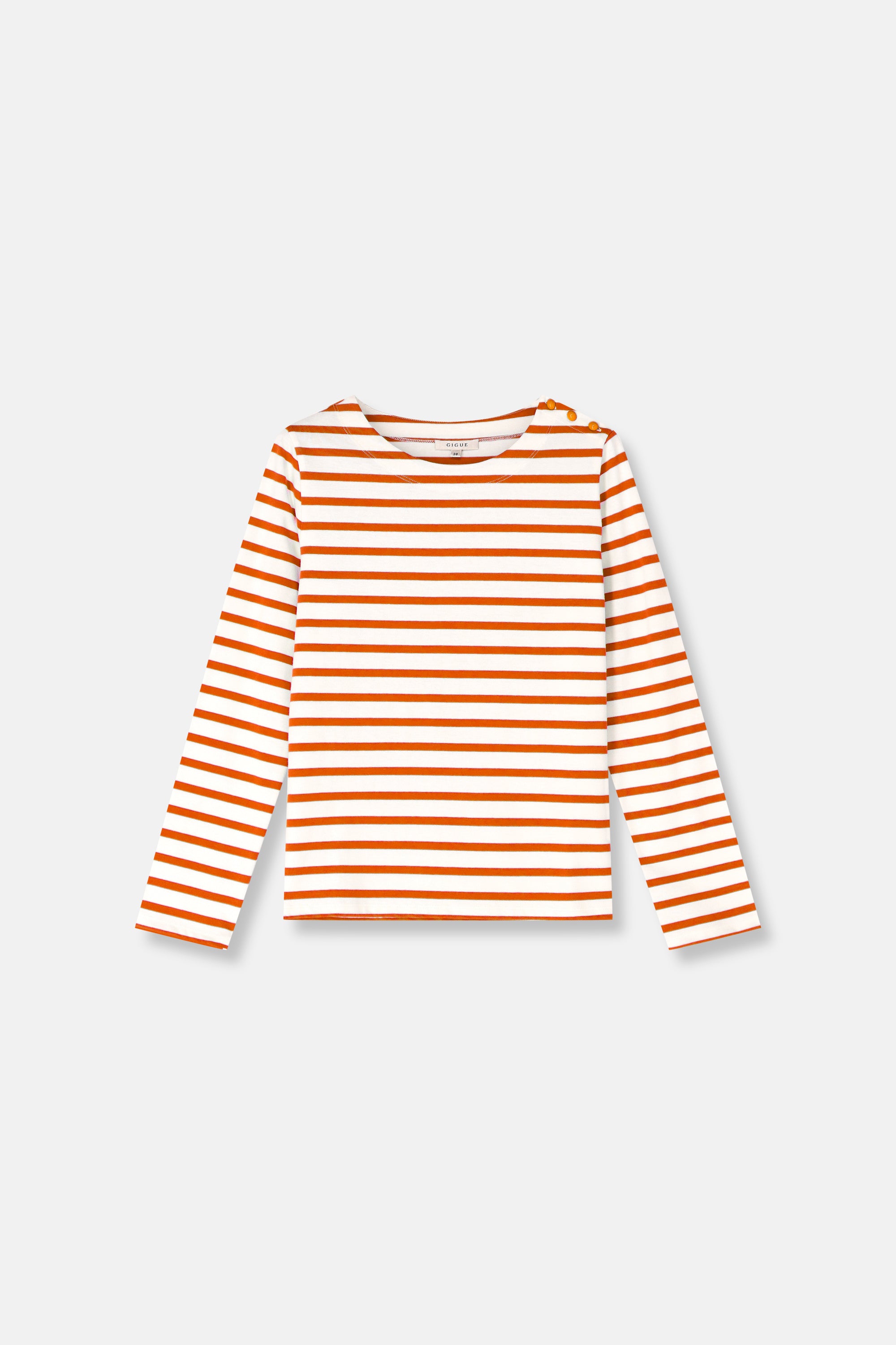 T-Shirt Rood Gigue ( Sami Striped 423/293 )