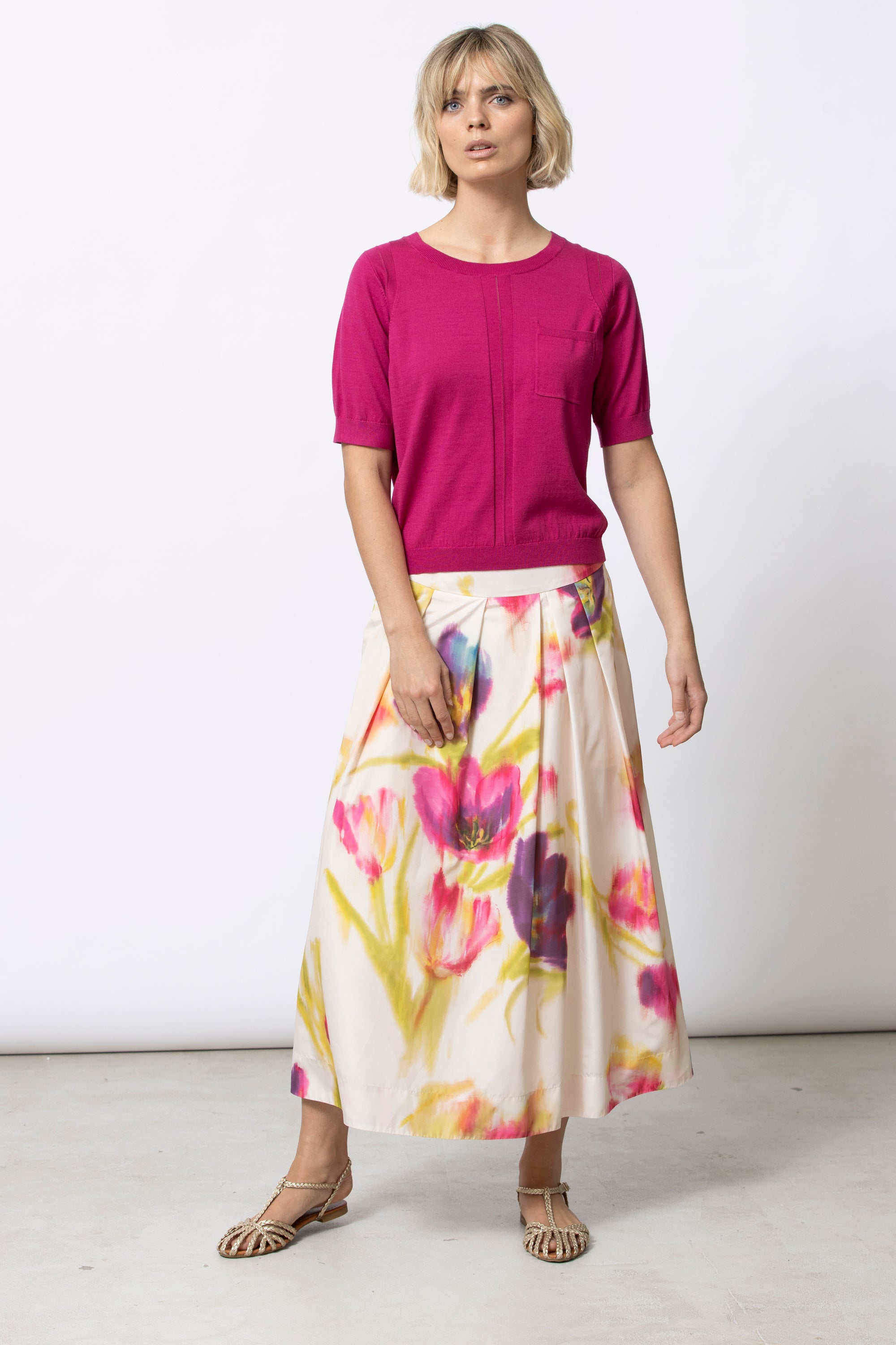 Pull Fuchia Gigue ( Lana 422/460 )