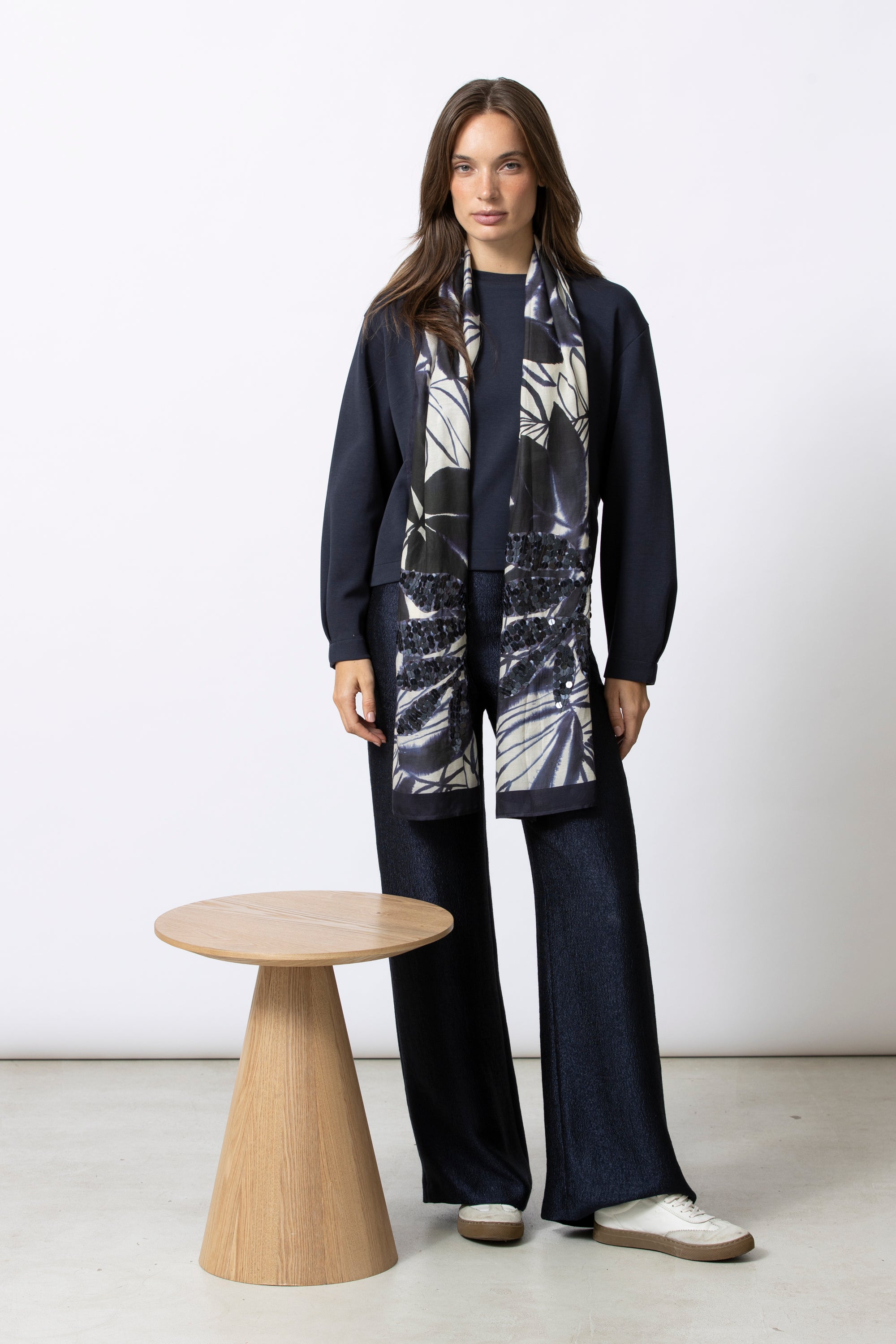 Sjaal Marine Gigue ( Scarf 02/660 )