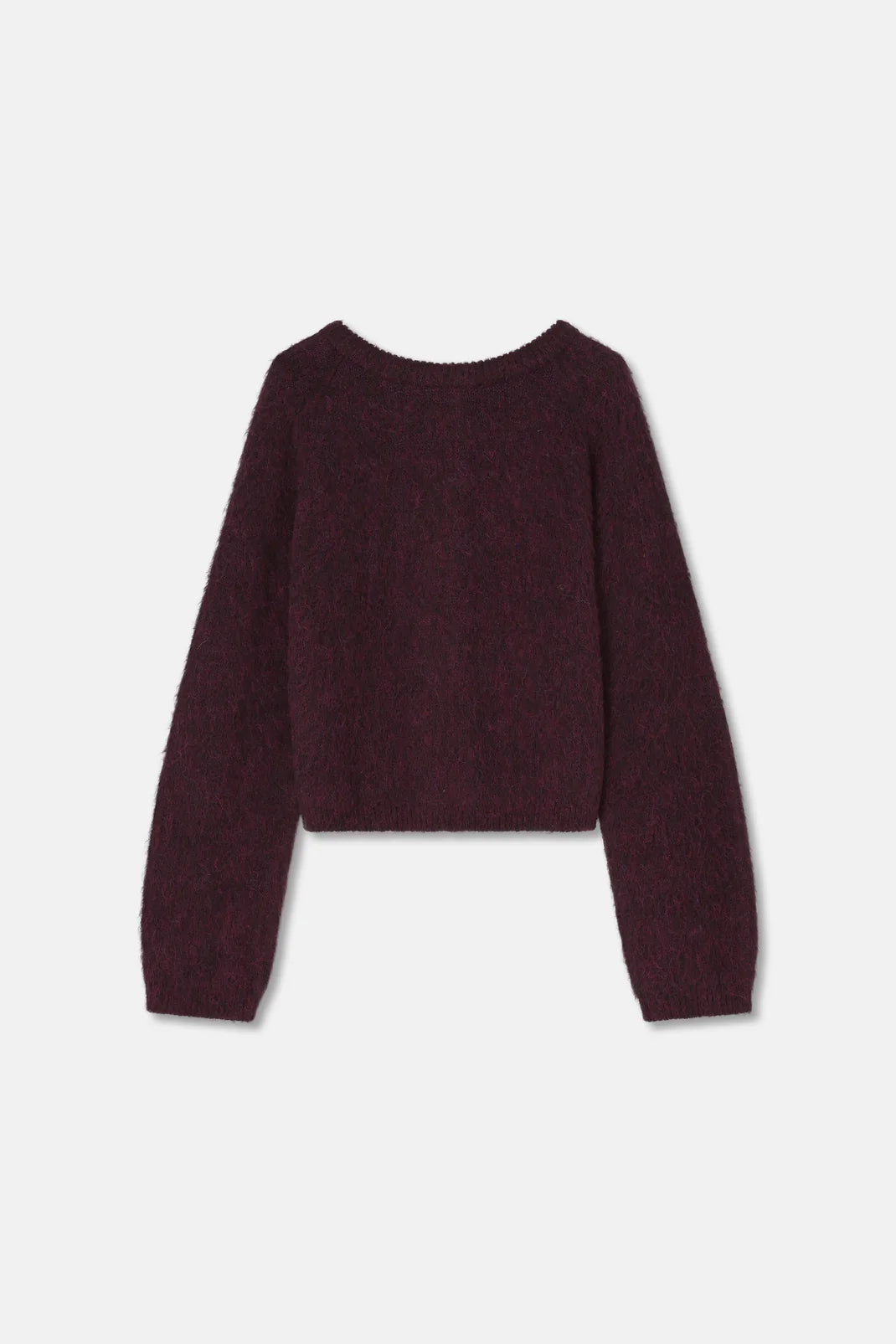 Pull Aubergine Gigue (Ludo 830B/2463)