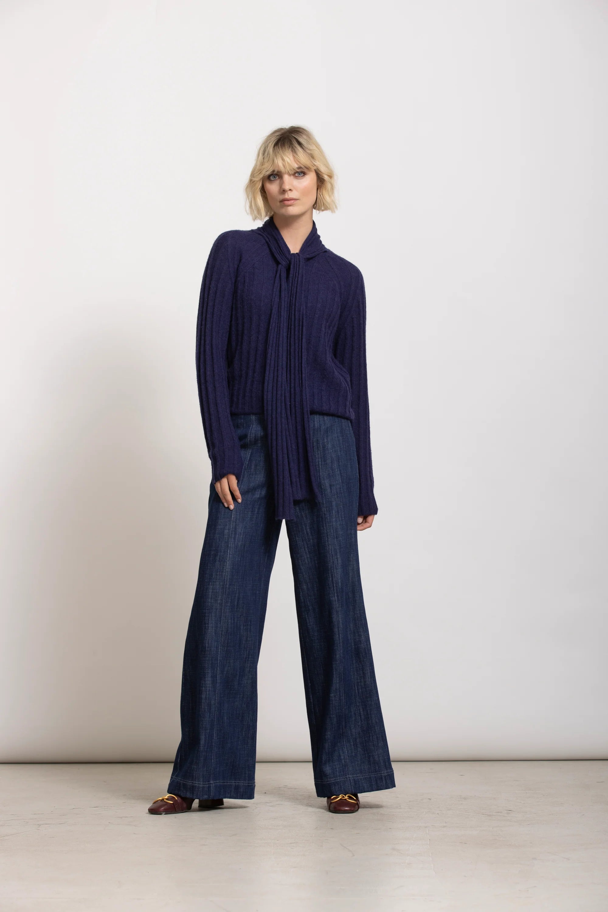 Pantalon Gigue Bleu Foncé (Rapport 610/2660)