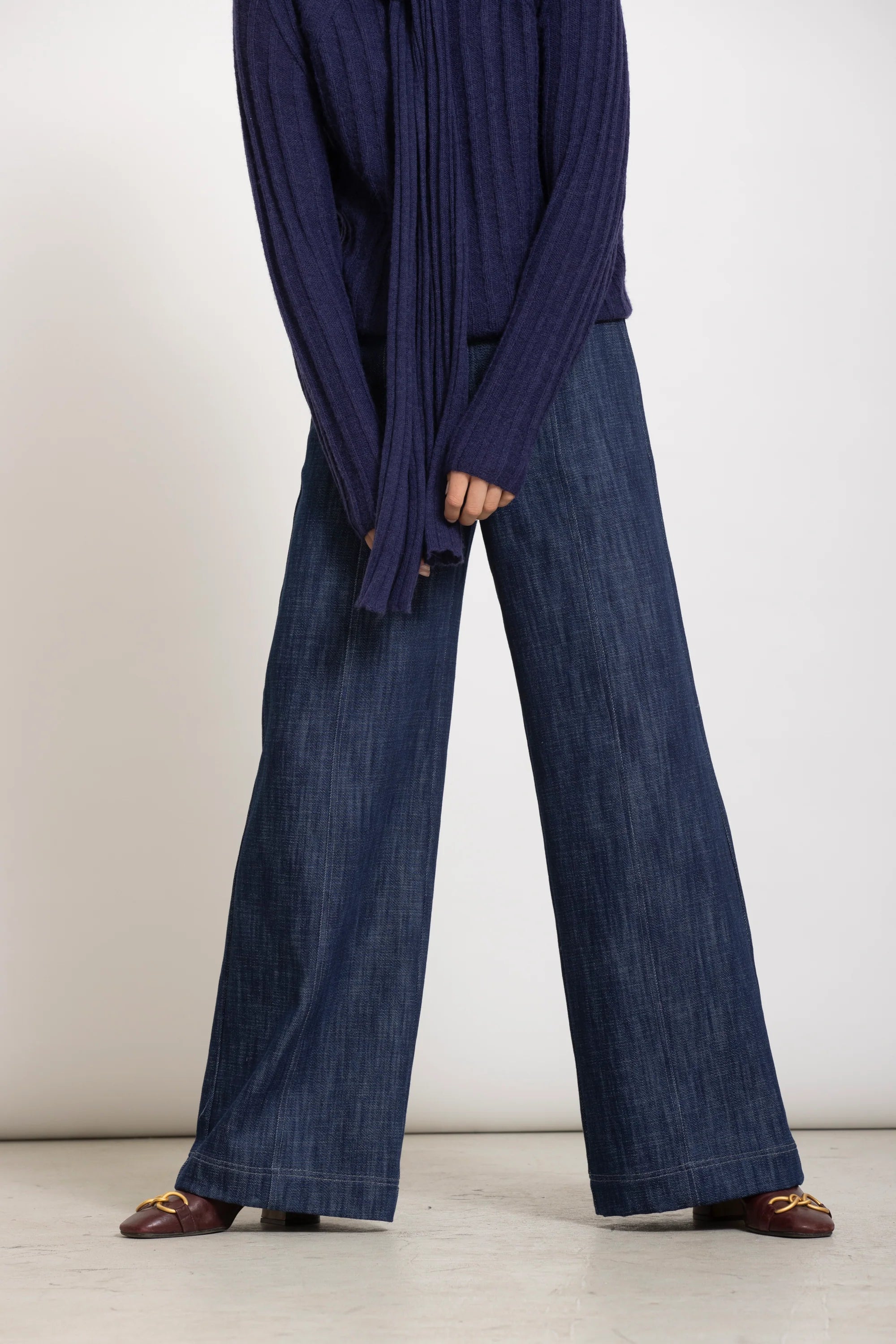 Pantalon Gigue Bleu Foncé (Rapport 610/2660)