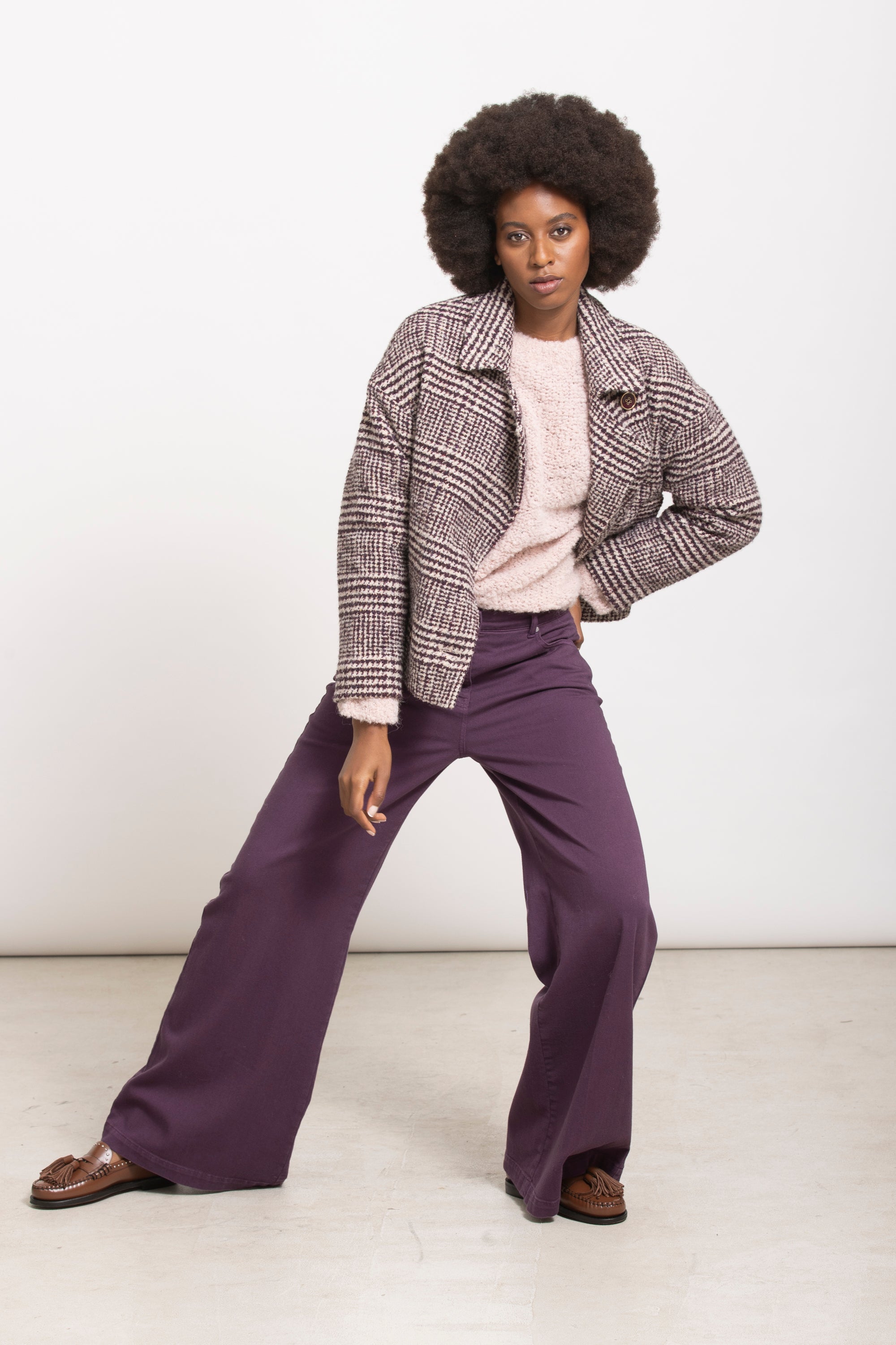 Pantalon Gigue Aubergine (Rev 701/2463)