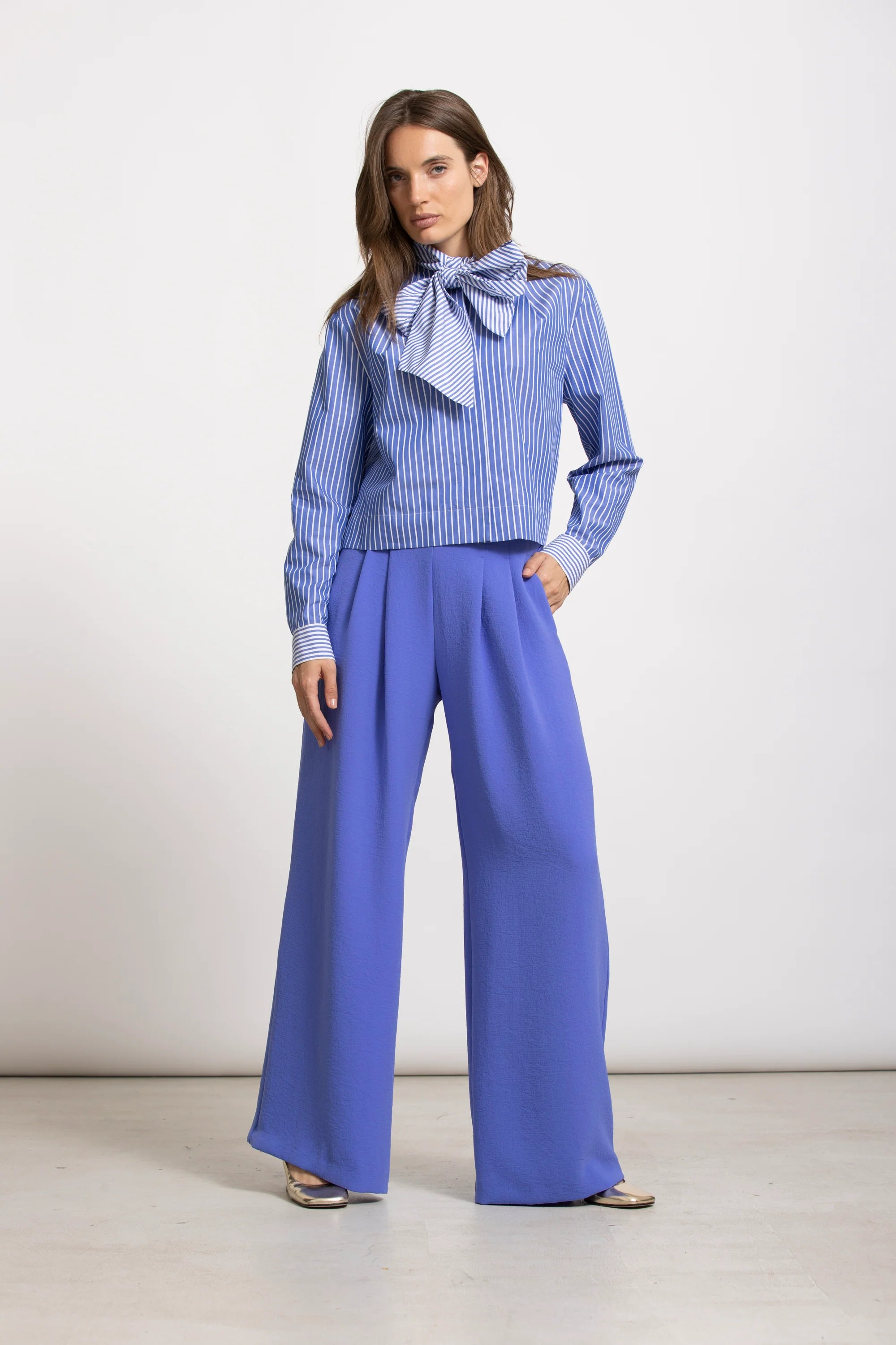 Pantalon Gigue Bleu ( Rondo/2657 )