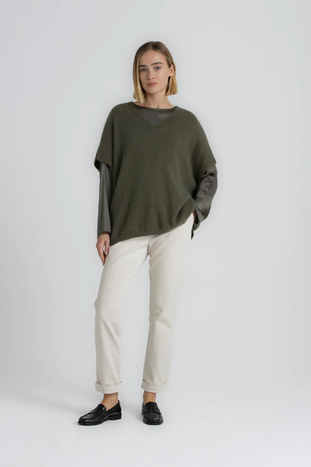 Pull Kaki Gigue ( Labu 826/2580 )