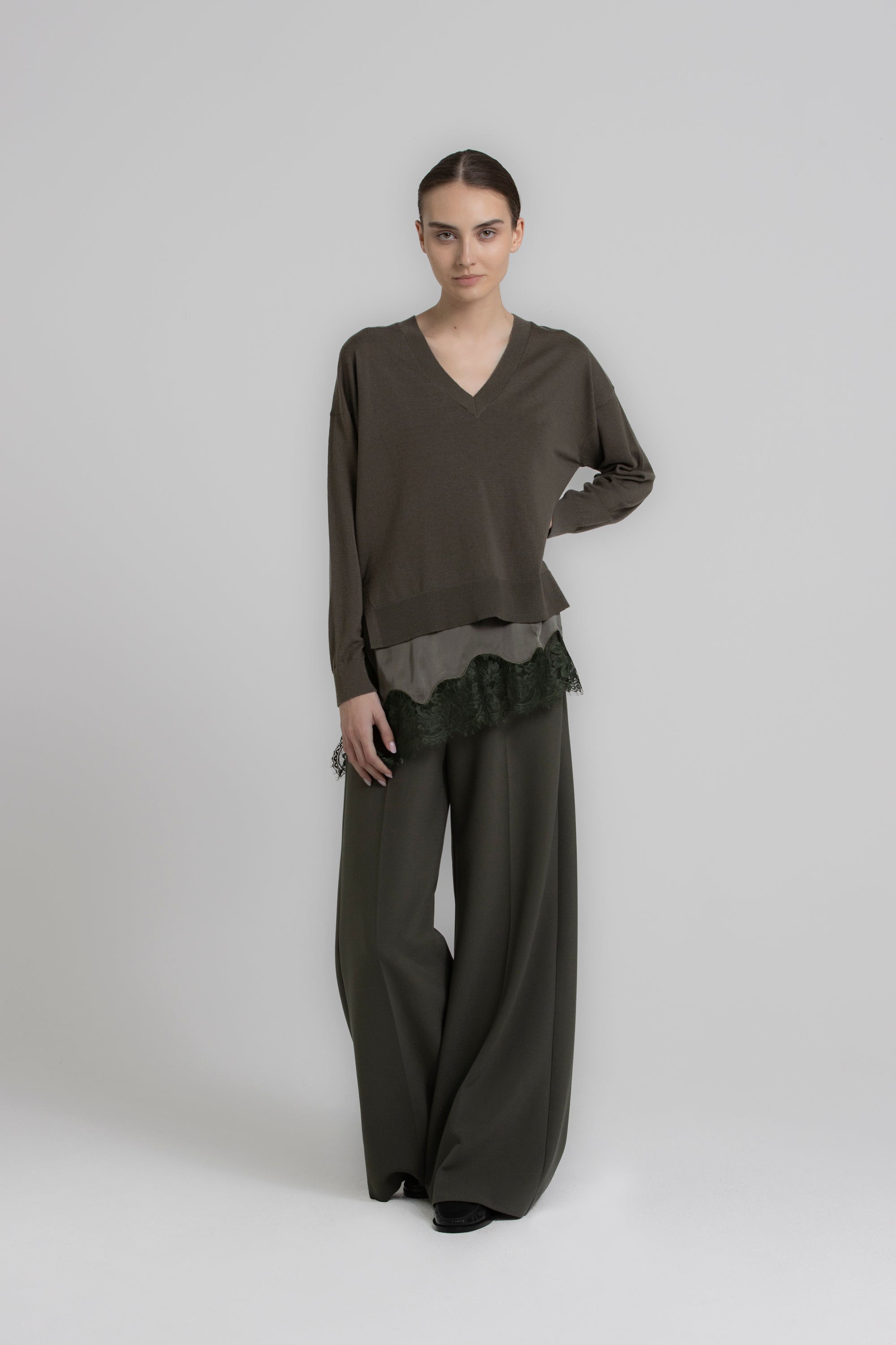 Broek Kaki Gigue ( Rubio 620/2580 )