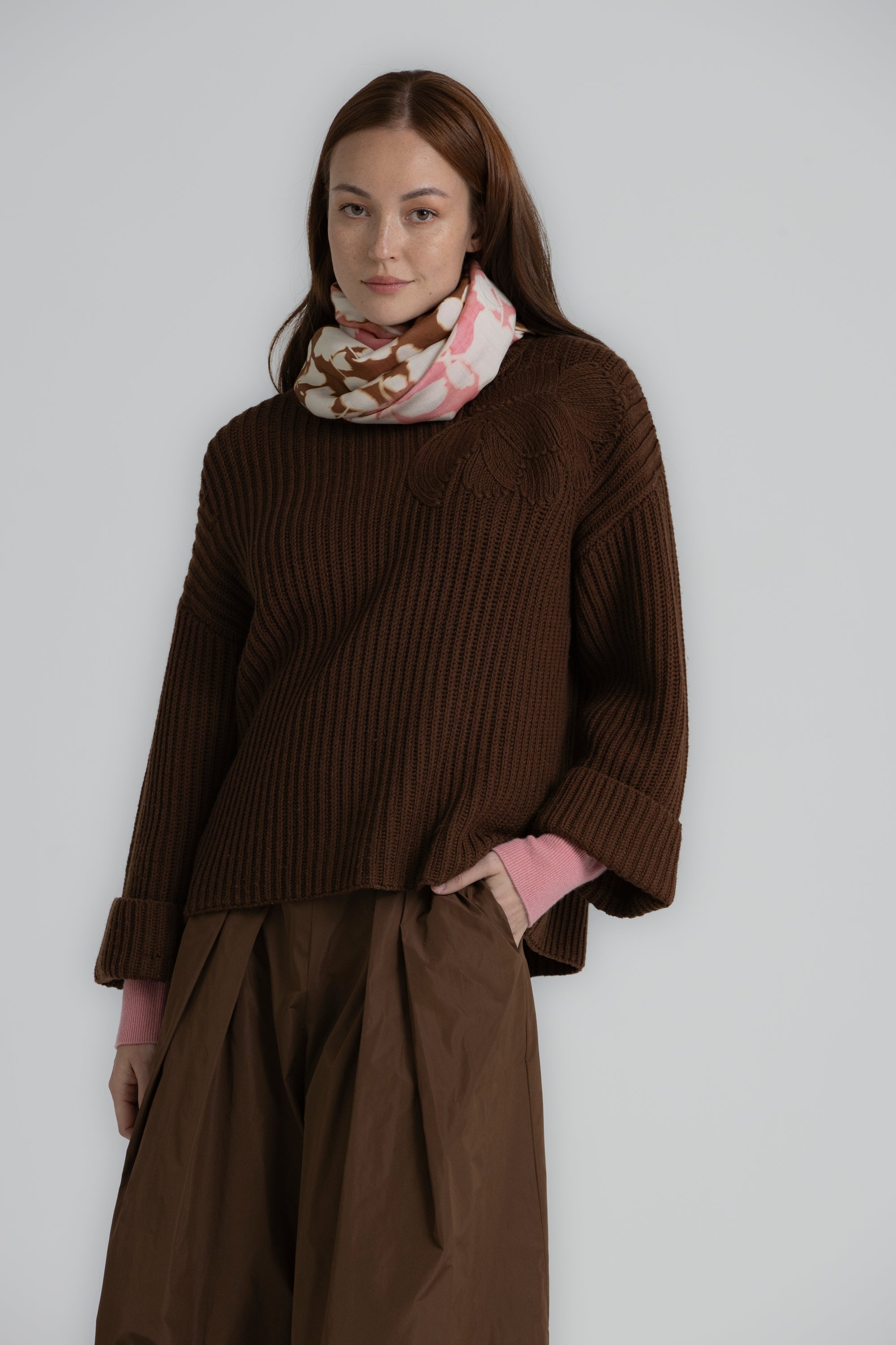 Sjaal Roze Gigue ( Scarf 6 886/2429 )