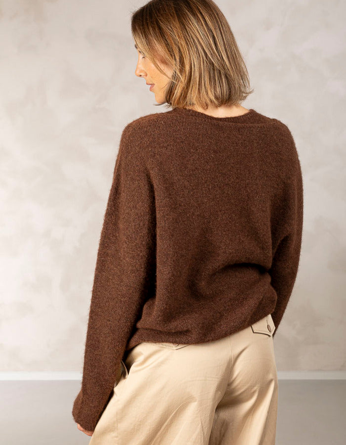 Pull Marron Due Amanti (Domy/Moka Choco)