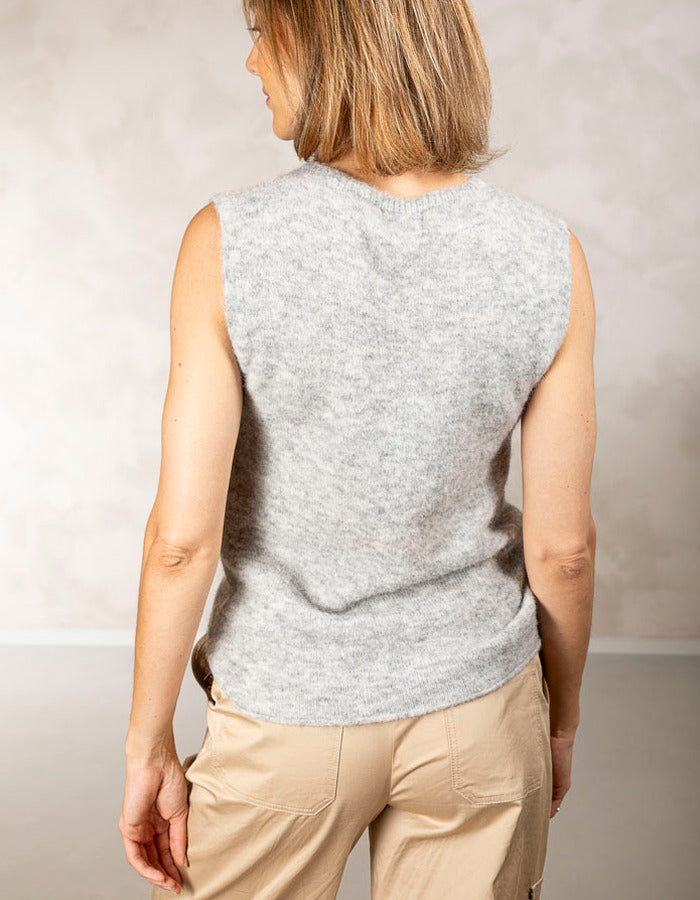 Pull Grijs Due Amanti ( Rodi/Grey Melange )