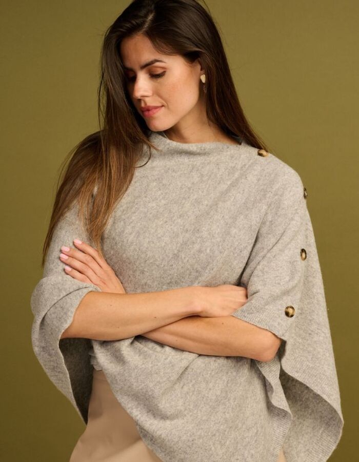Poncho Grijs Les Cordes ( LCPONCHO2 )