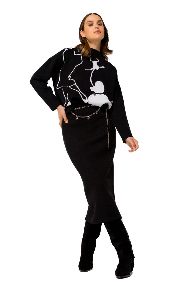 Pull Zwart Caroline Biss ( 4243/19 )