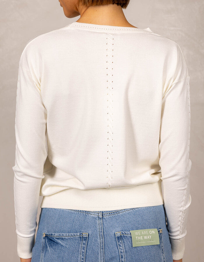 Pull Ecru Due Amanti ( Elena/Offwhite )