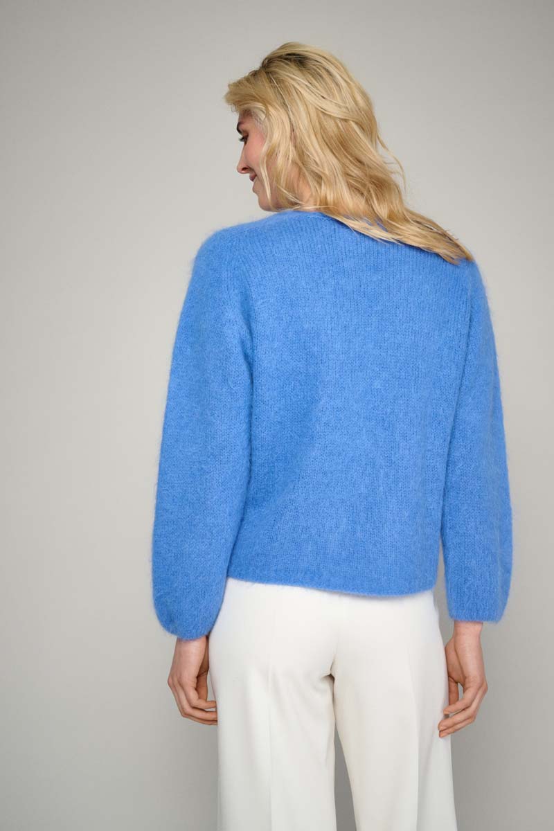 Pull sans manches Bleu Marie Mero ( Ca51/Blu )