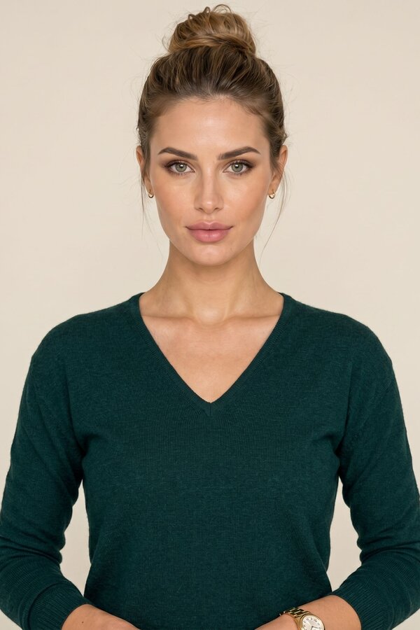 Pull Vert Due Amanti (Almery/Vert Foncé)