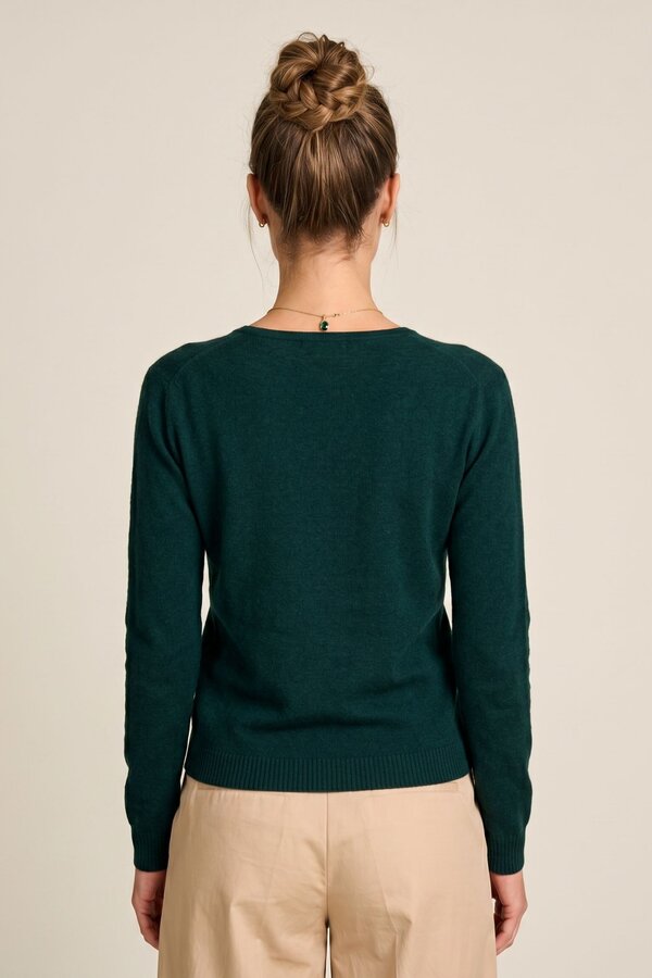 Pull Vert Due Amanti (Almery/Vert Foncé)