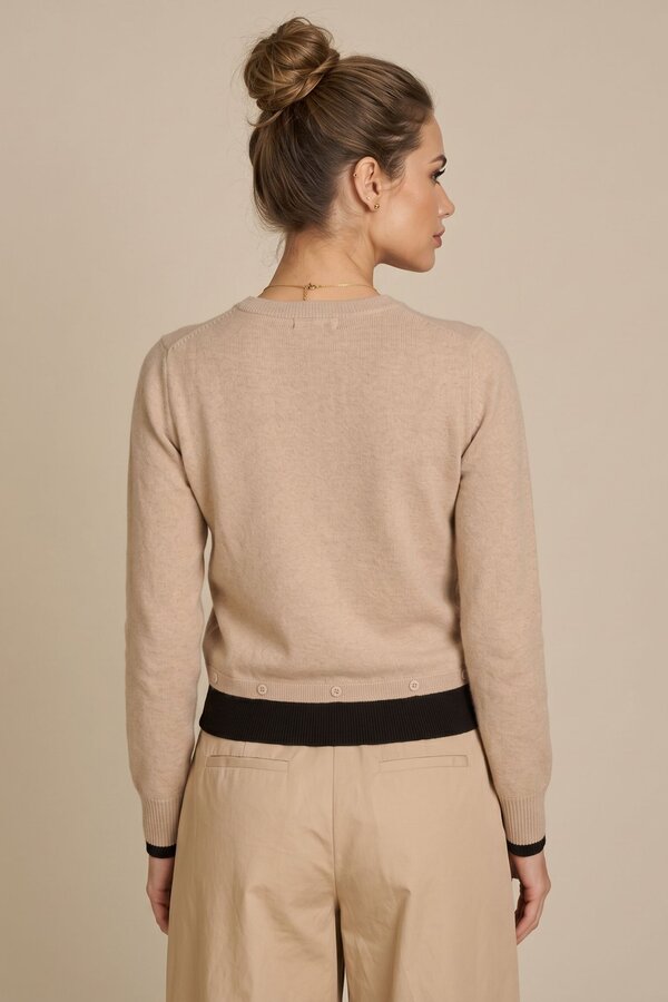 Pull Beige Due Amanti ( Batie/Beige )