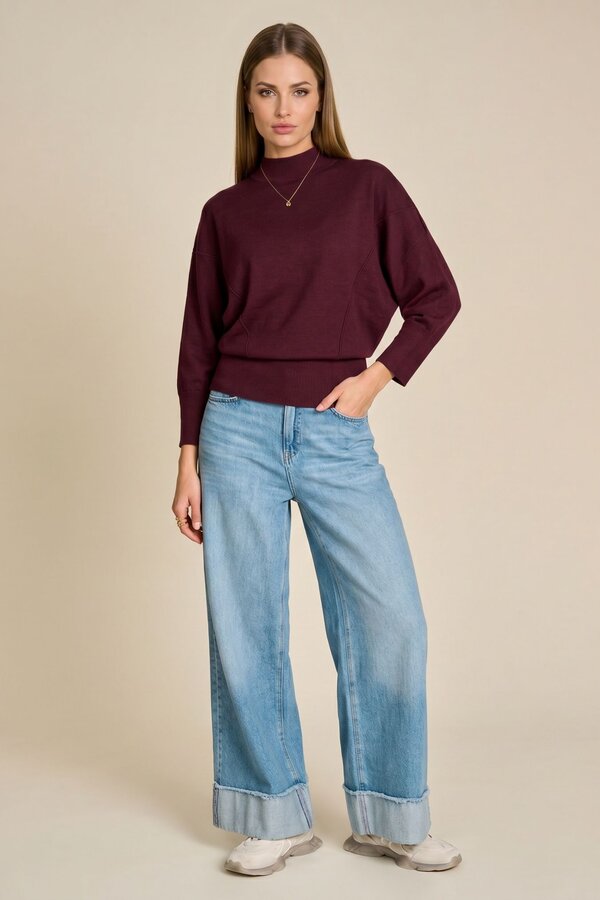 Pull Bordeaux Due Amanti ( Bayonne/Bordeau )