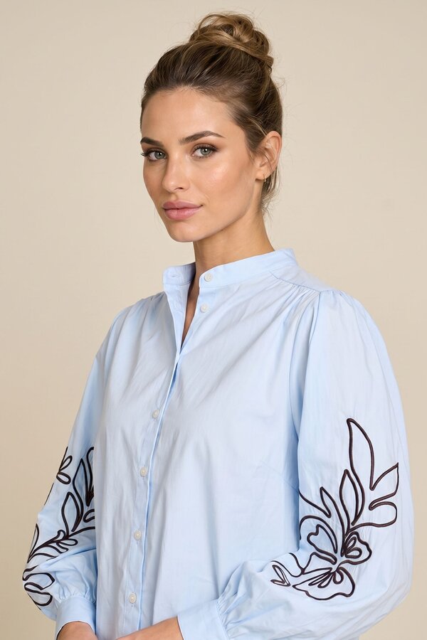 Chemisier Bleu clair Due Amanti ( Belen/Celest )