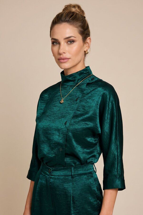 Chemisier vert Due Amanti ( Betty/Vert )