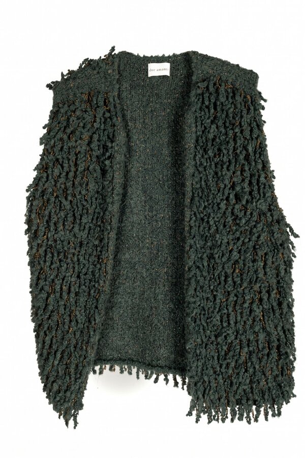 Giletvest Groen Due Amanti ( Dolly/Mud Green )