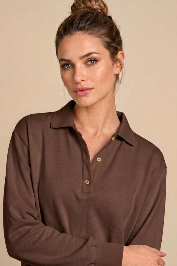 Pull Bruin Due Amanti ( Ivoy/Dark Chocolade )