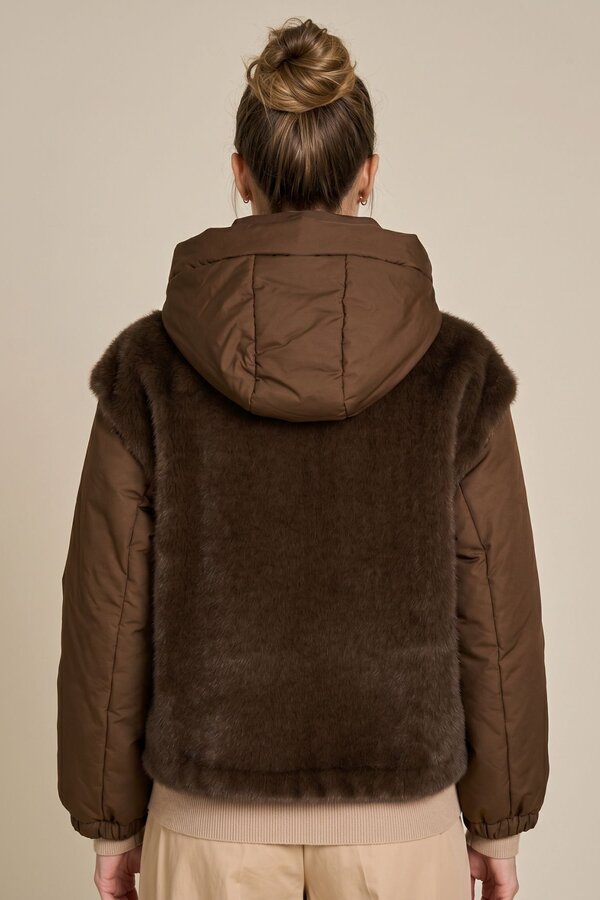Vest Bruin Due Amanti ( Jade/Brown )