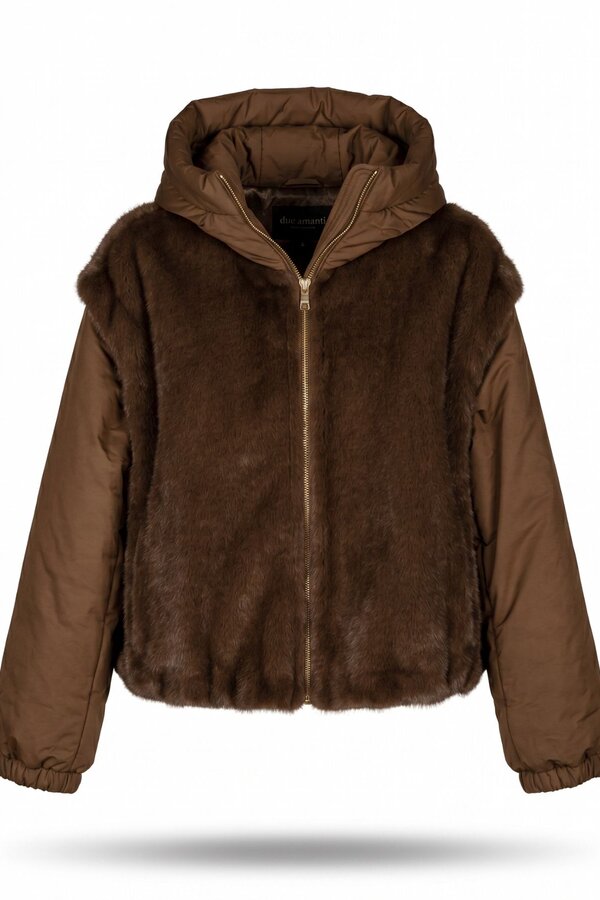 Vest Bruin Due Amanti ( Jade/Brown )