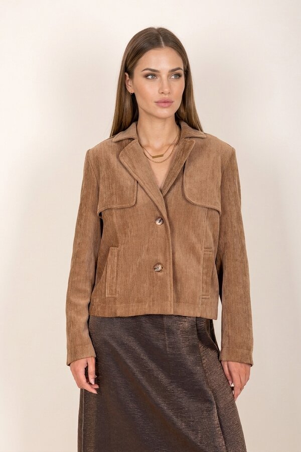 Vest Bruin Due Amanti ( Janice/Brown )