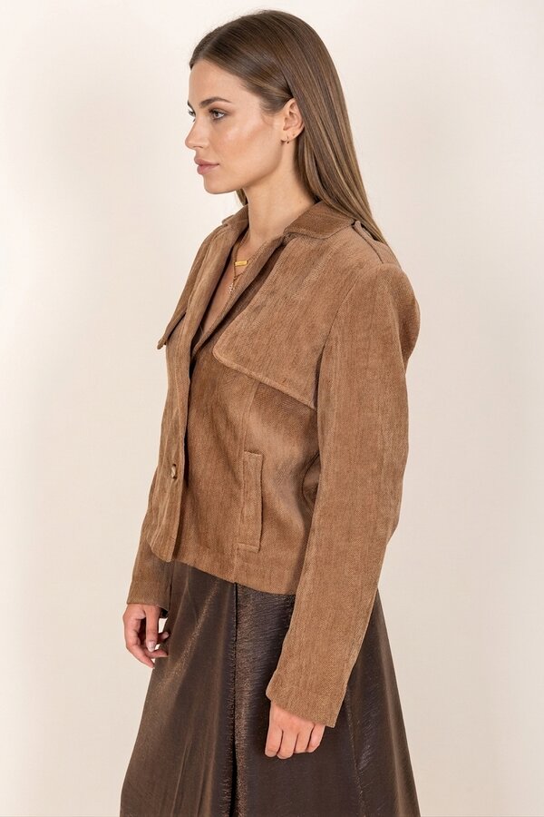 Vest Bruin Due Amanti ( Janice/Brown )