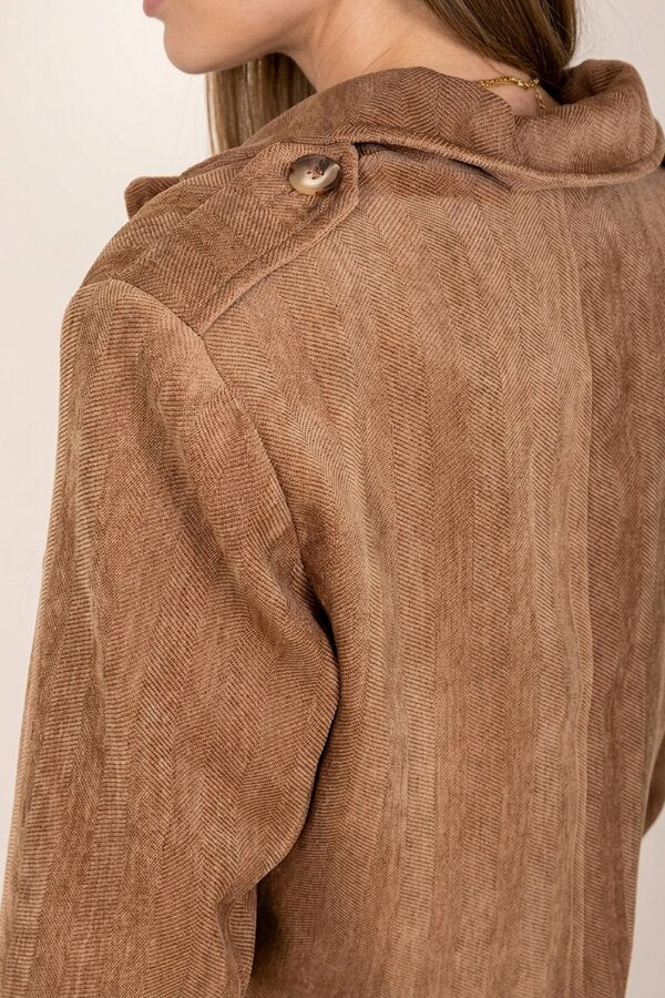Vest Bruin Due Amanti ( Janice/Brown )